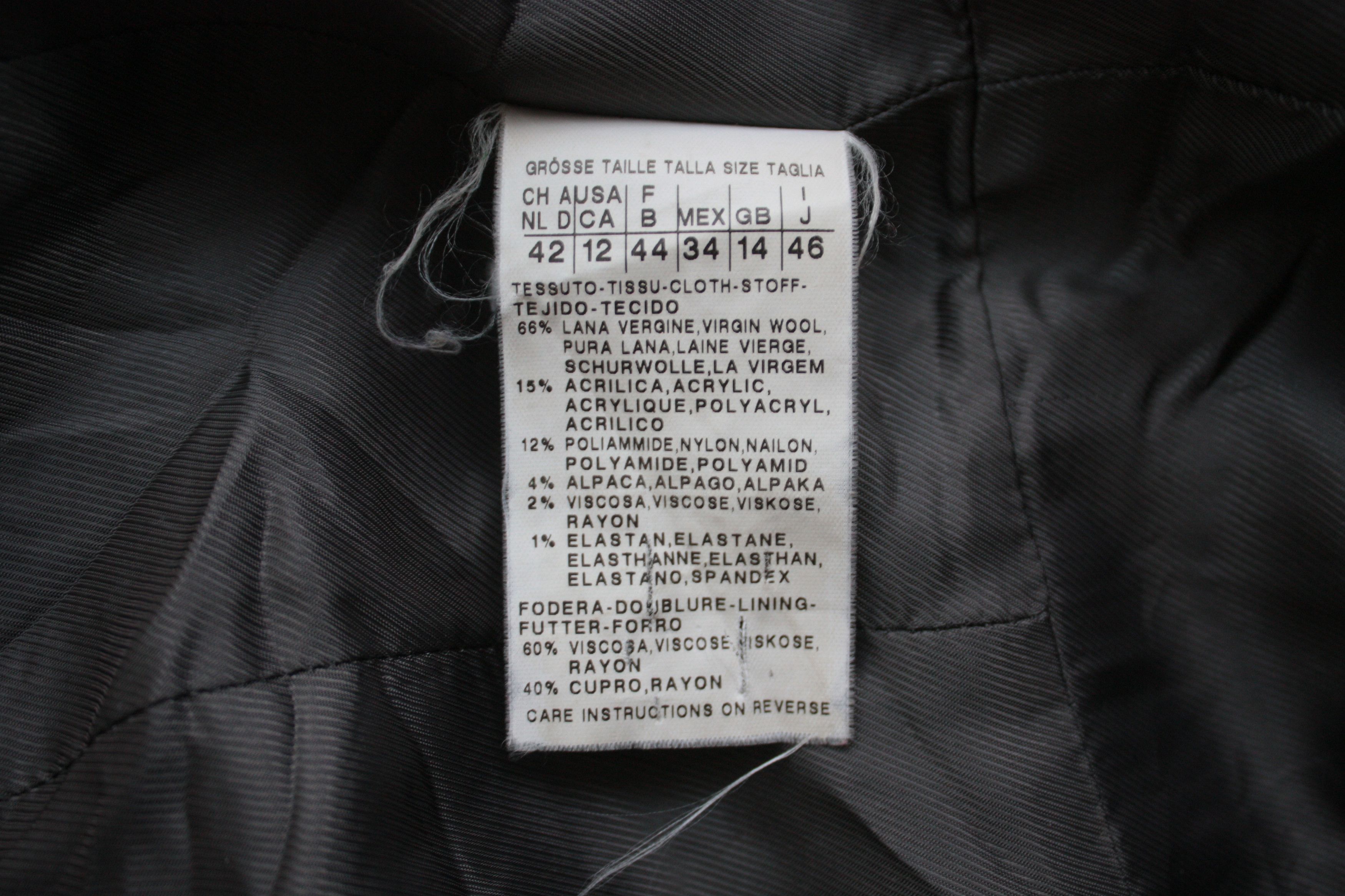Max Mara Max Mara Studio Wool Blend Grey Knitted Coat US12 Size XL / US 12-14 / IT 48-50 - 7 Thumbnail