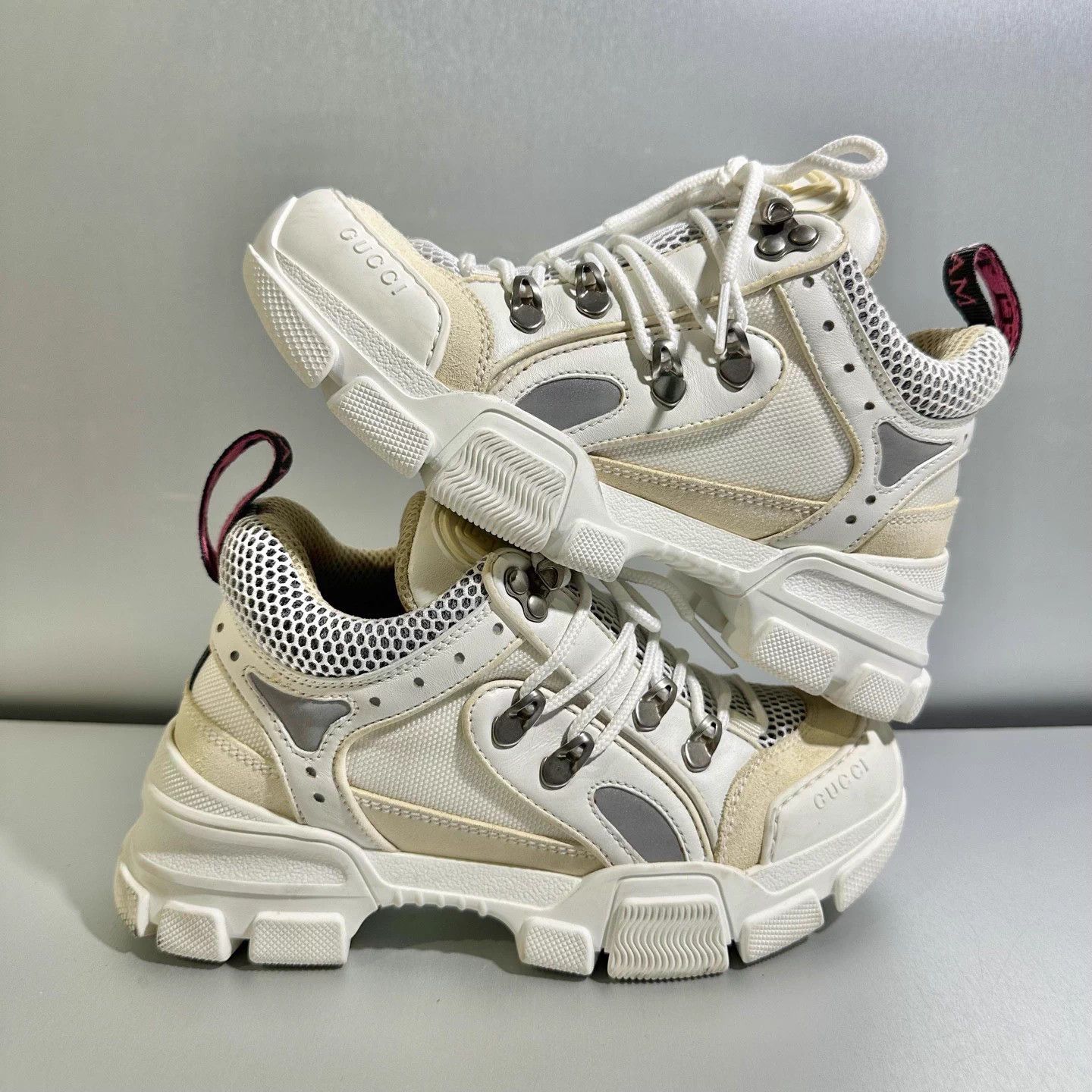 Gucci Gucci Flashtrek Hiking Boots 35.5 EU like new Size US 4.5 / IT 34.5 - 3 Thumbnail