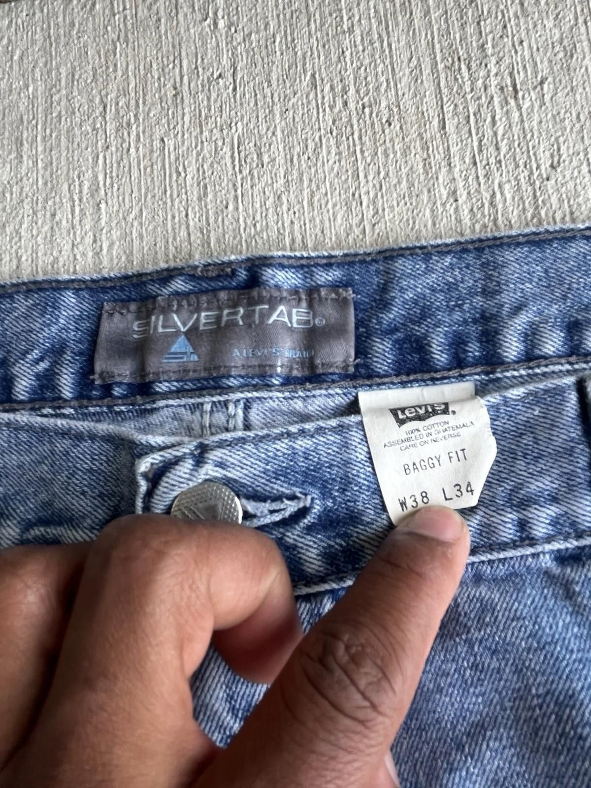 Levi's Levis Jeans Silvertab Baggy Denim Pants Y2K Men 36x30 Size US 36 / EU 52 - 2 Thumbnail
