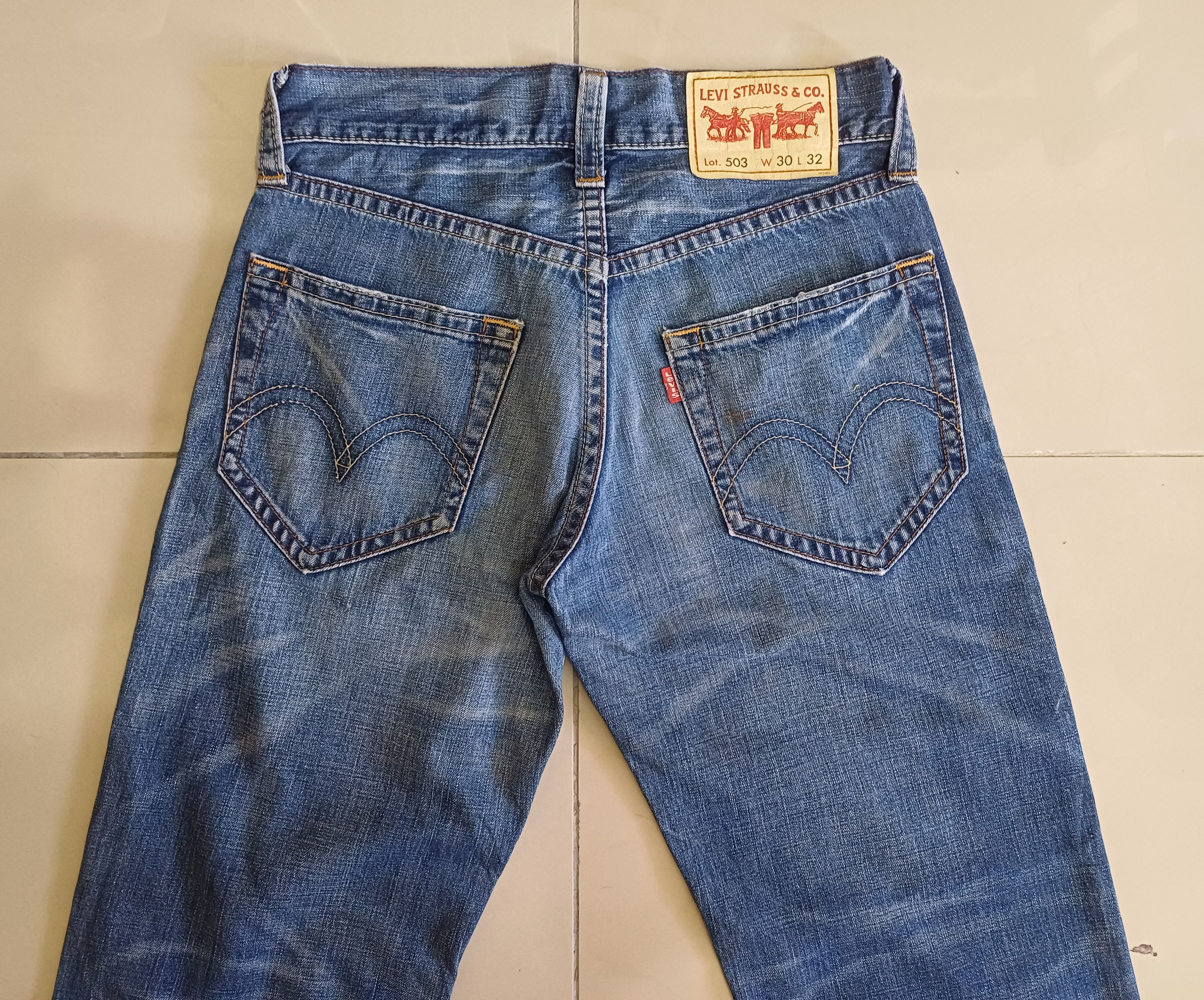 Levi's Vintage Clothing Awesome jeans... levis 503 loose cutting Size US 30 / EU 46 - 10 Thumbnail