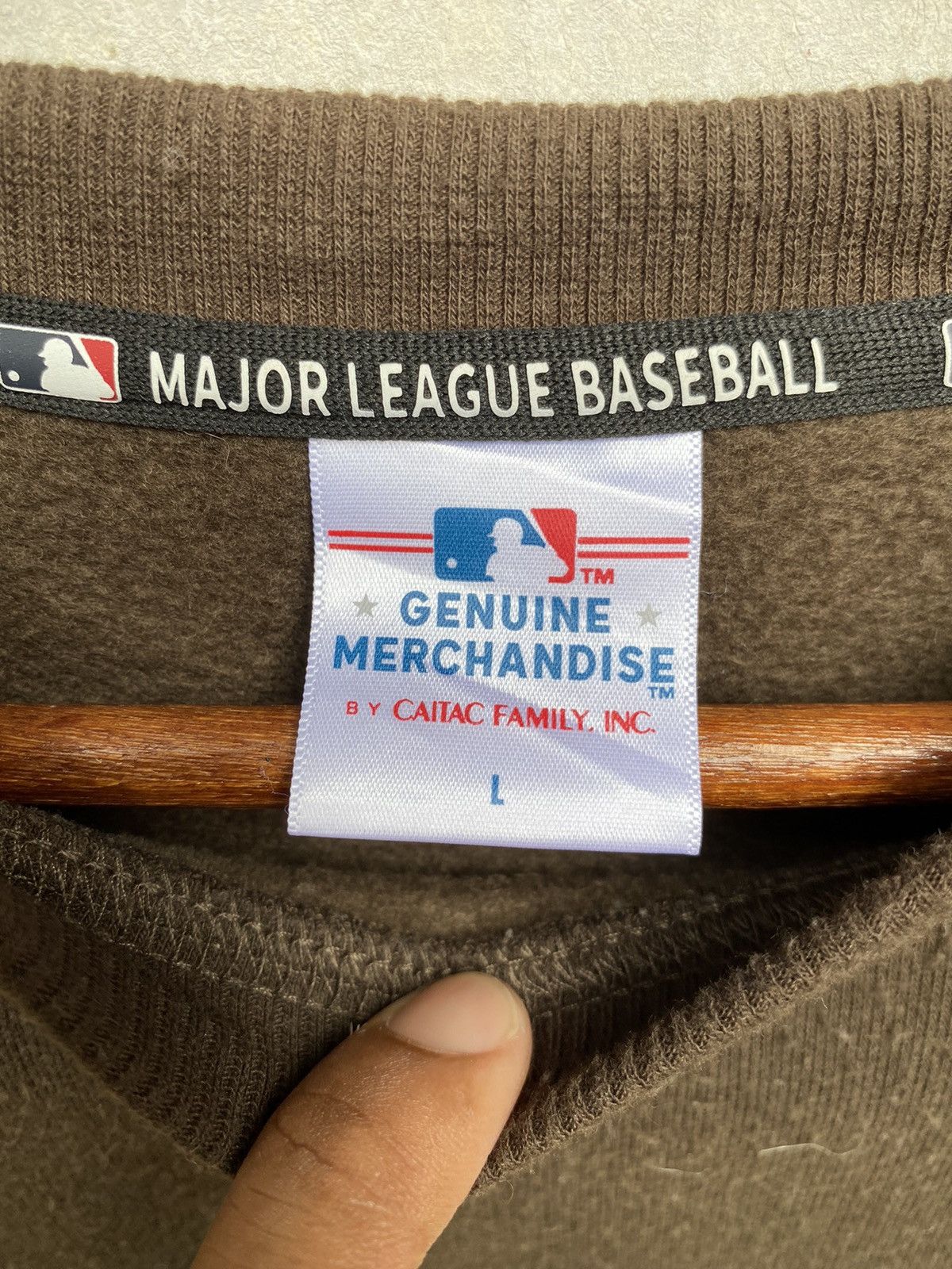 MLB MLB Padres Baseball Team Sweatshirt Pullover Jumper Crewneck Size US L / EU 52-54 / 3 - 6 Thumbnail