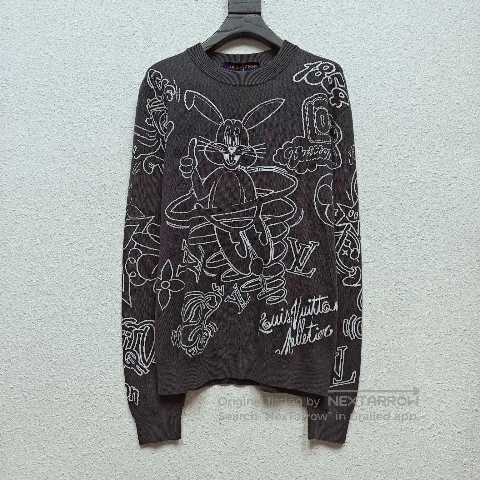 Louis Vuitton louis vuitton rabbit embroidery knit sweatshirt. Size S / US 4 / IT 40 - 1 Thumbnail