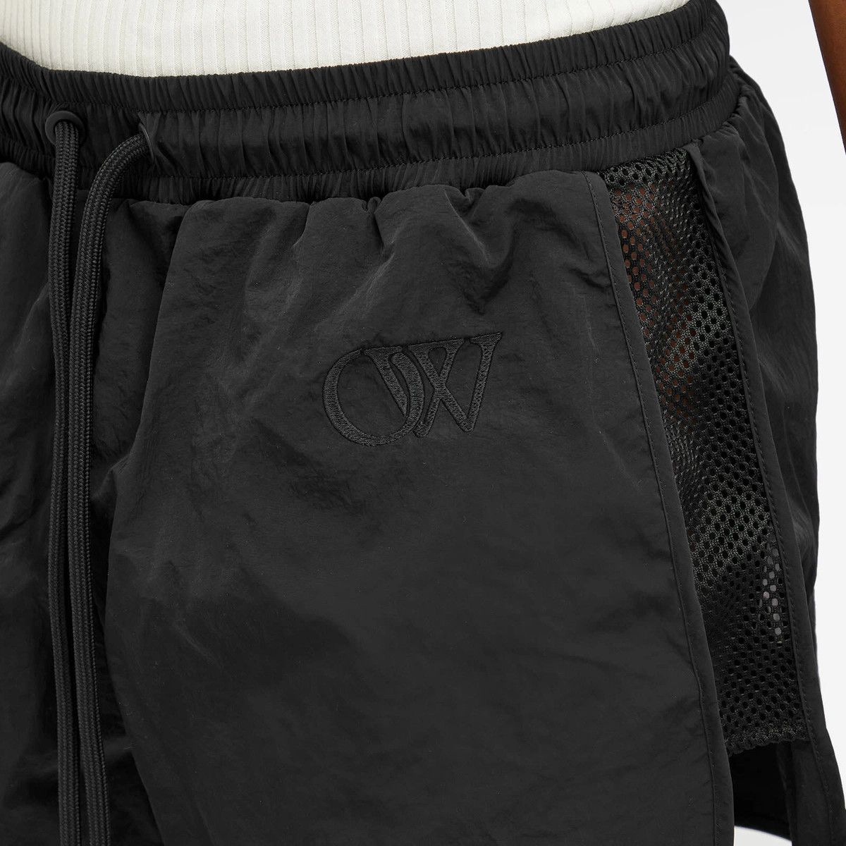 Off-White o1y1225 Logo Short in Black Size 26" / US 2 / IT 38 - 2 Thumbnail