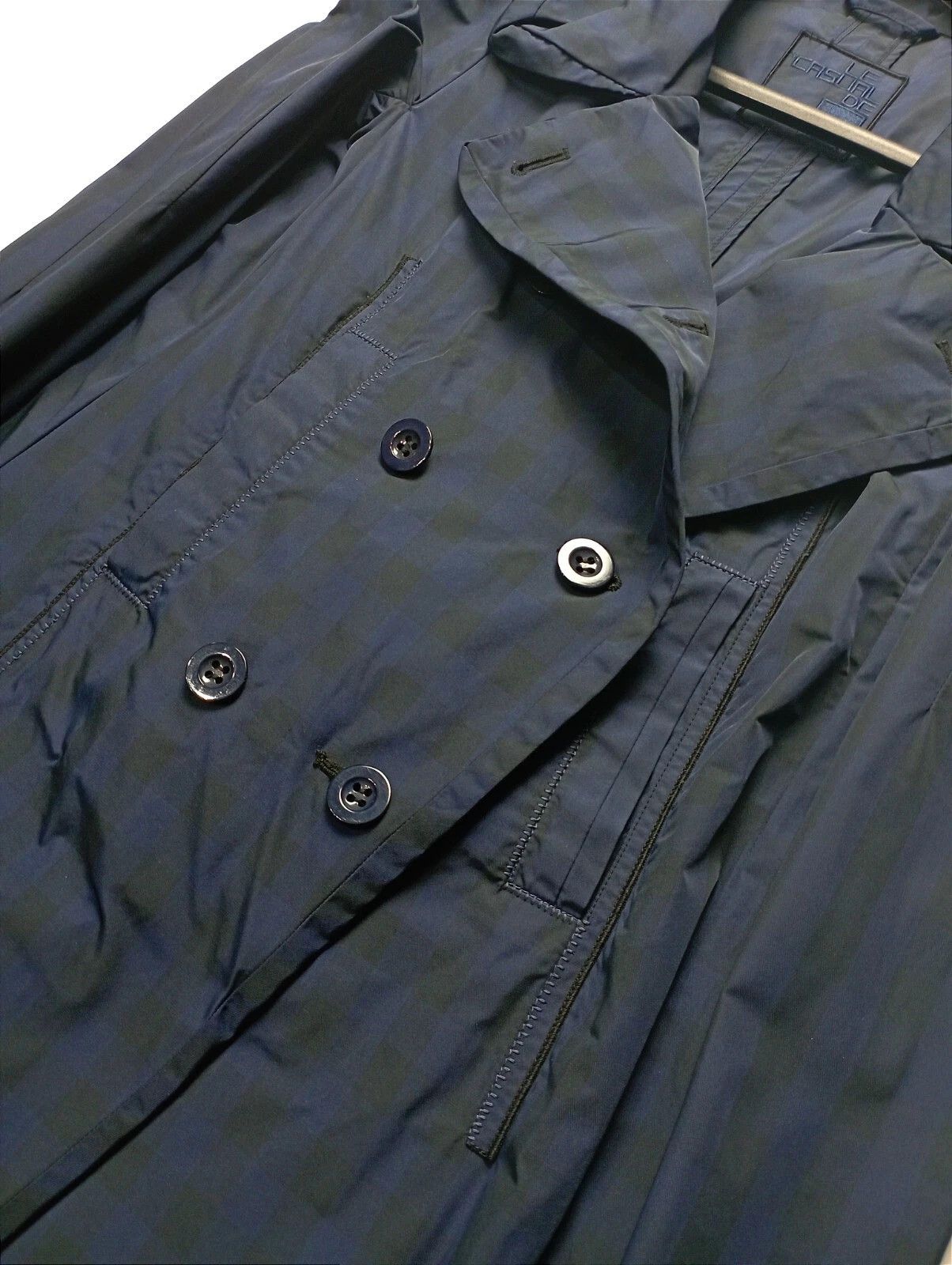 Marithe + Francois Girbaud Marithé + François Girbaud Women’s Trench Coat Dark Blue Size XS / US 0-2 / IT 36-38 - 12 Thumbnail
