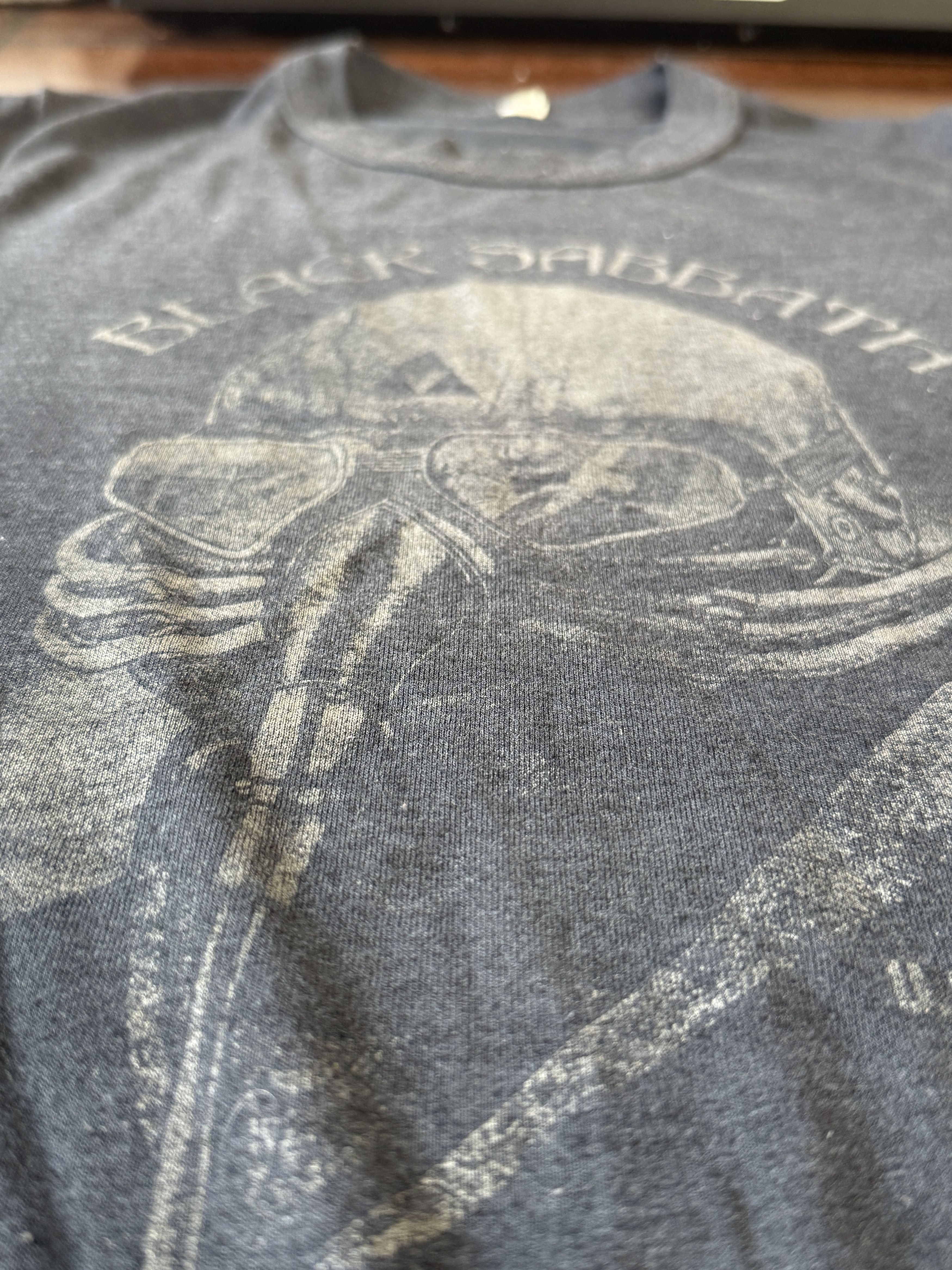 Black Sabbath RARE Vintage 1978 Black Sabbath Tour T-Shirt – Original Ozzy Size US S / EU 44-46 / 1 - 3 Thumbnail