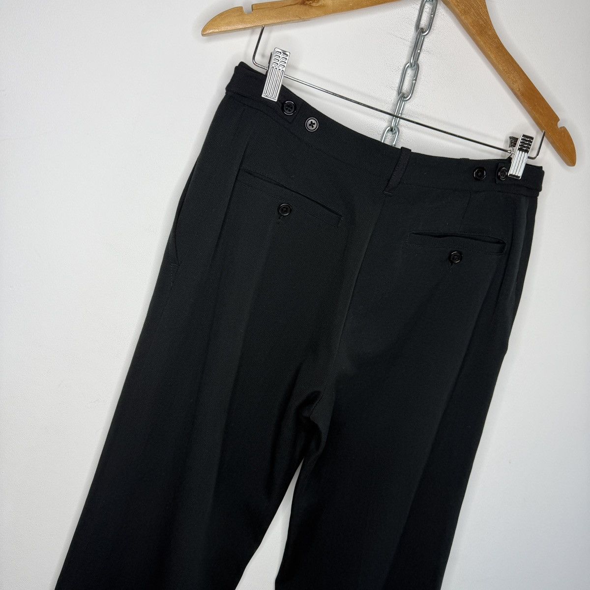 Ann Demeulemeester Ann Demeulemeester Trousers Flared Smart Vintage Archive Size 27" / US 4 / IT 40 - 8 Thumbnail