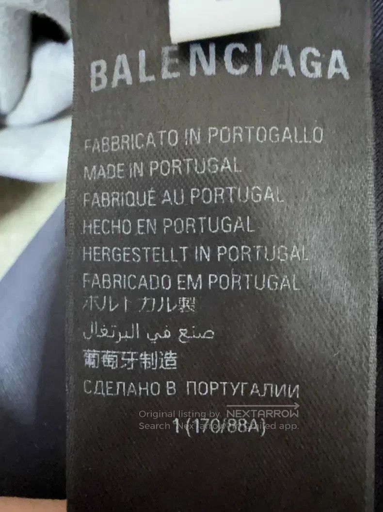 Balenciaga Balenciaga AI Letter Printed Loose Short Sleeve T-Shirt Size US XS / EU 42 / 0 - 4 Thumbnail