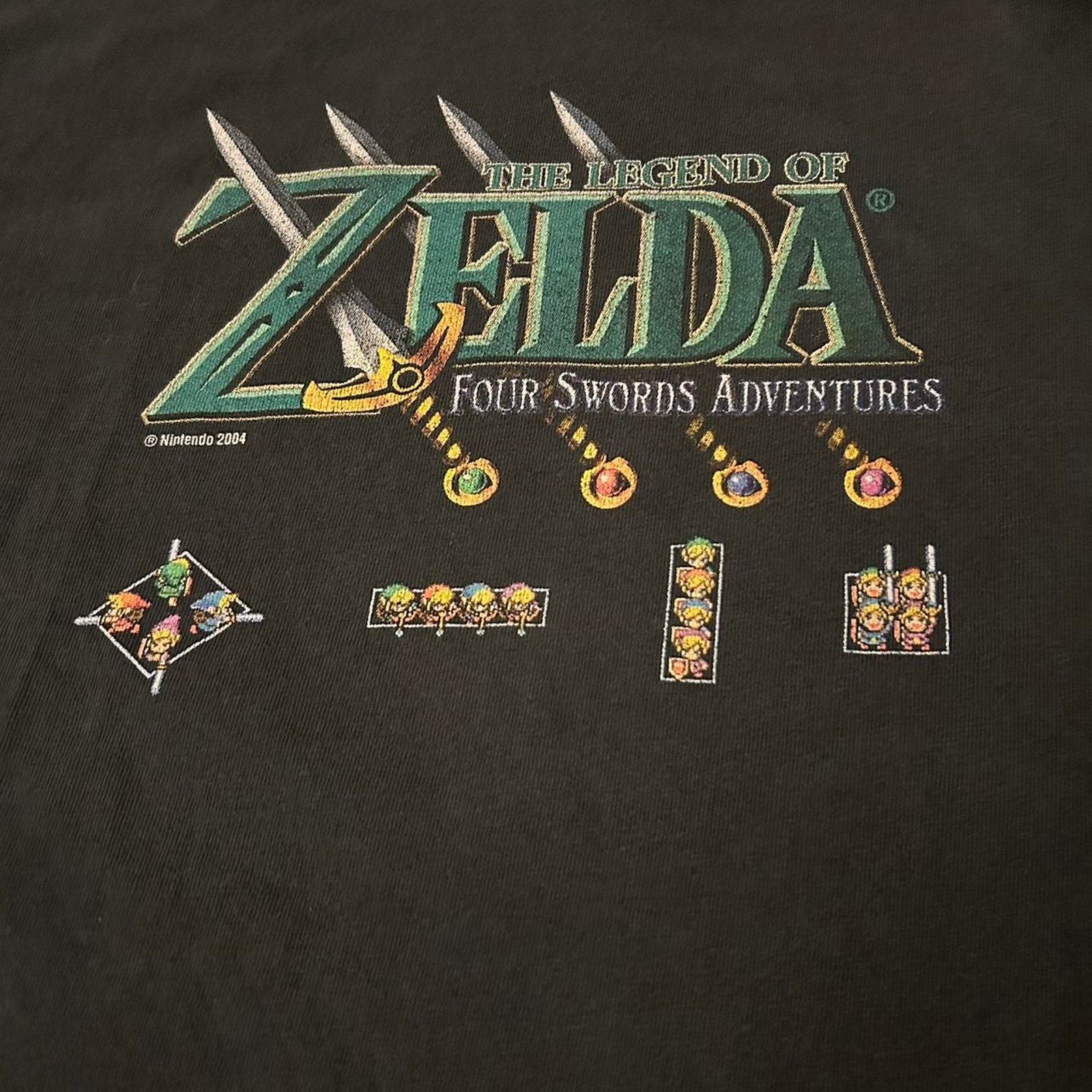 Hanes vintage zelda graphic tee Size US L / EU 52-54 / 3 - 2 Thumbnail