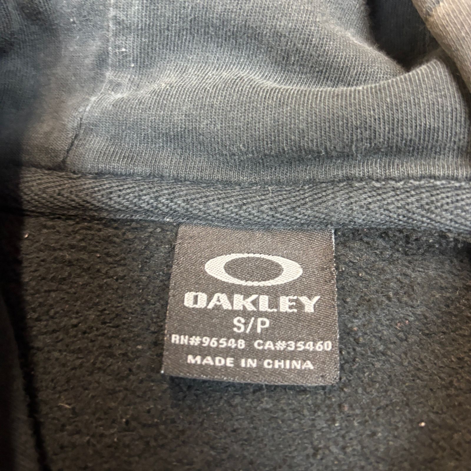 Oakley Oakley Y2K Grunge Pullover Hoodie Faded Thrashed Men's Small Size US S / EU 44-46 / 1 - 4 Thumbnail