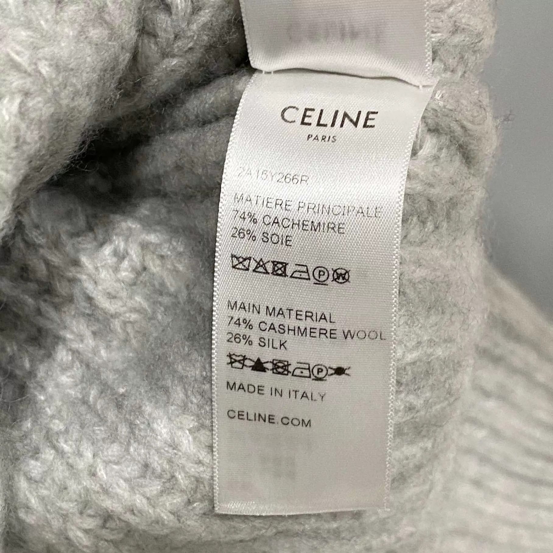 Celine Celine Solid Cashmere Knit Sweater M 99 New Size M / US 6-8 / IT 42-44 - 5 Thumbnail