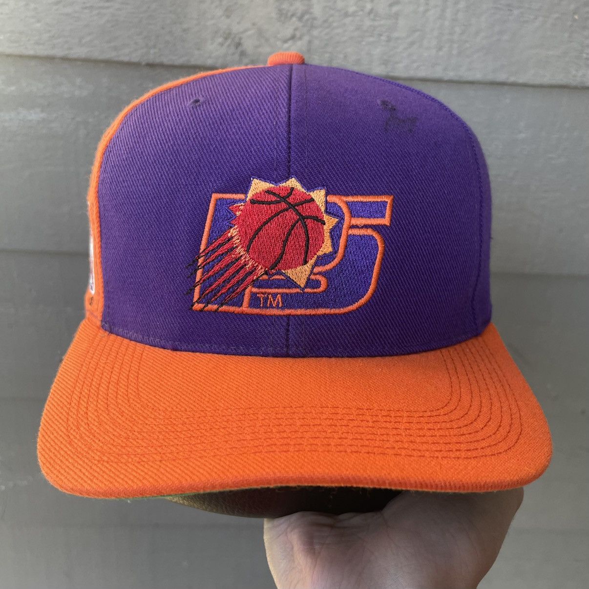 Sports Specialties Vintage Phoenix Suns Sports Specialties Backscript Snapback Size ONE SIZE - 1 Thumbnail