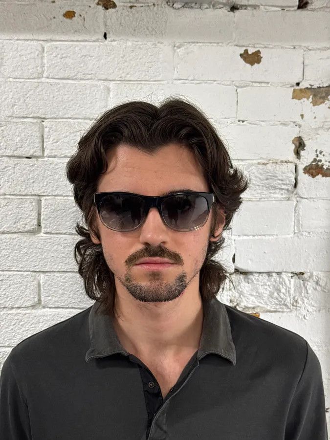 Prada 2000s Prada Black Gradient Sunglasses Size ONE SIZE - 2 Thumbnail