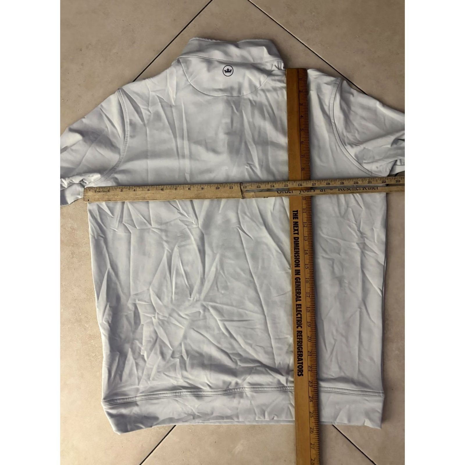 Peter Millar Peter Millar Pullover Mens M White 1/4 Zip Golf Logo Layer Size US M / EU 48-50 / 2 - 6 Thumbnail