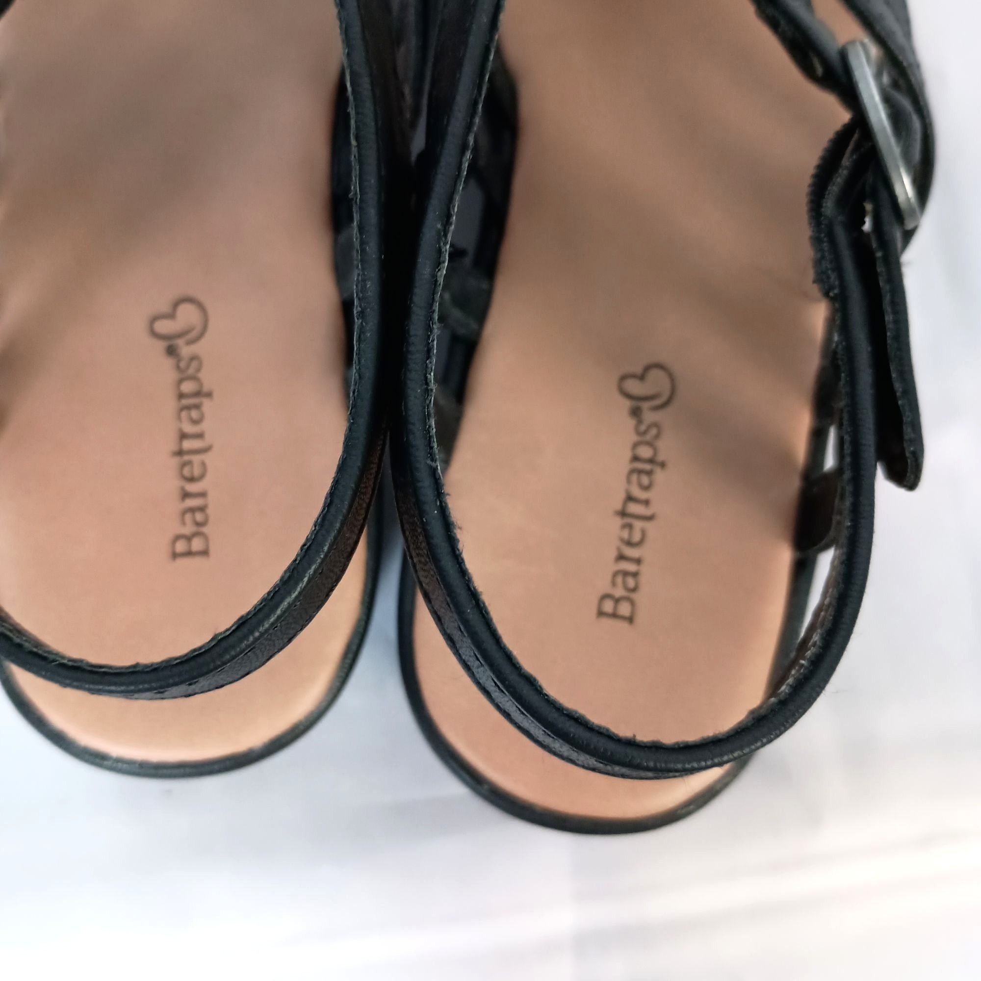Other Baretraps Wilma Wedge Sandals Black Womens 6.5 Cushioned Com Size US 6.5 / IT 36.5 - 8 Thumbnail
