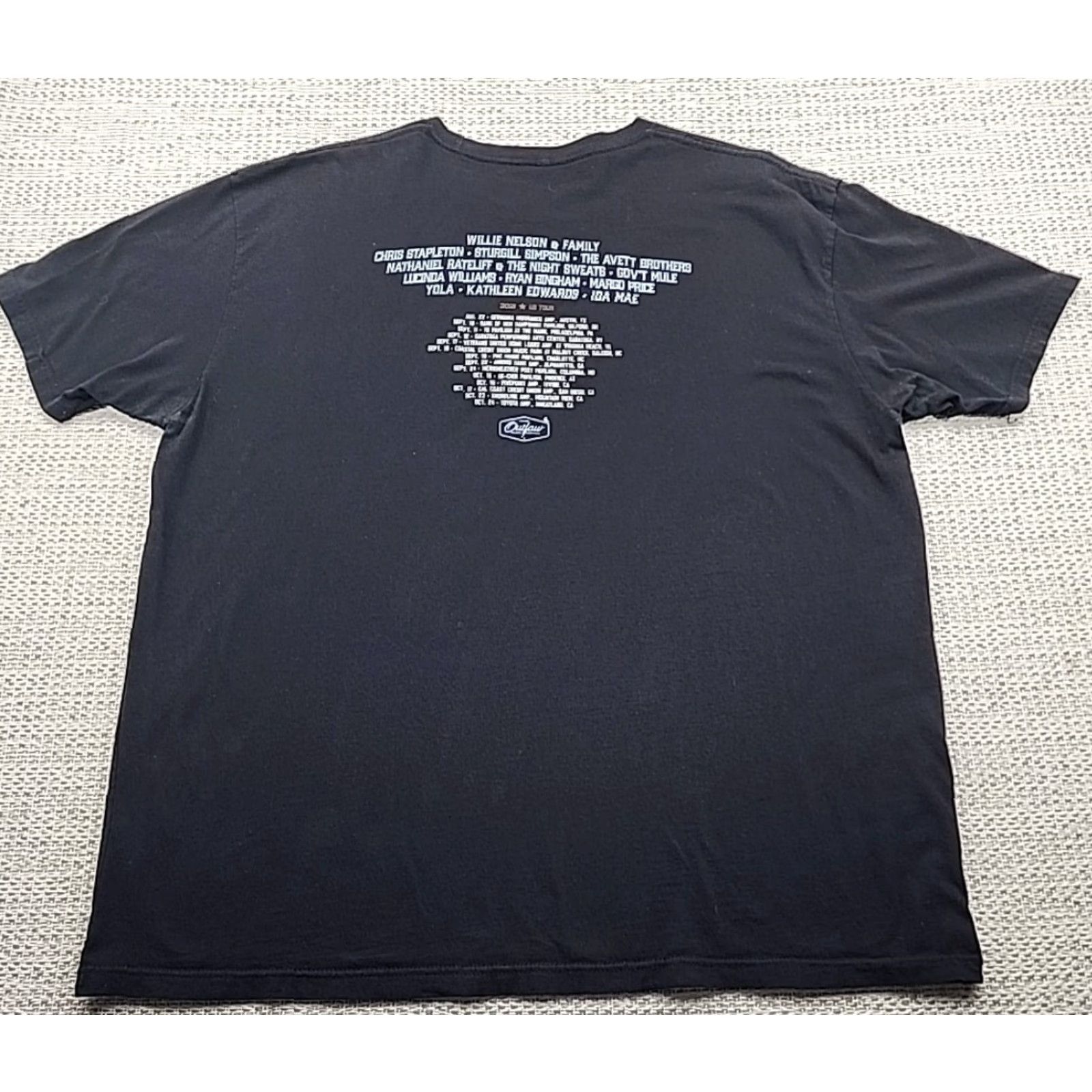 Vintage VINTAGE Blackbird Presents Willie Nelson & Family Shirt Mens 3XL 2021 US Tour Outlaw Country RARE Size US XXL / EU 58 / 5 - 2 Thumbnail