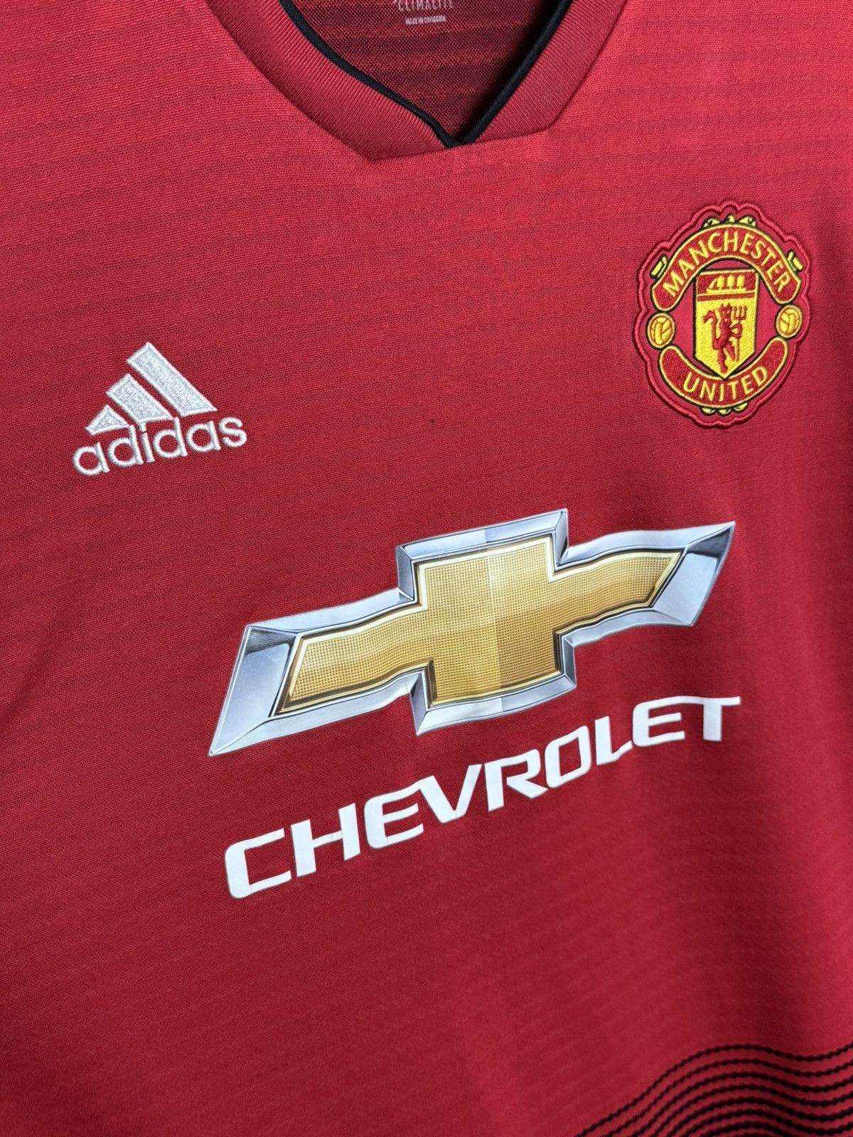 Adidas Manchester United 18/19 Home Pogba Football Jersey Size US XL / EU 56 / 4 - 4 Thumbnail