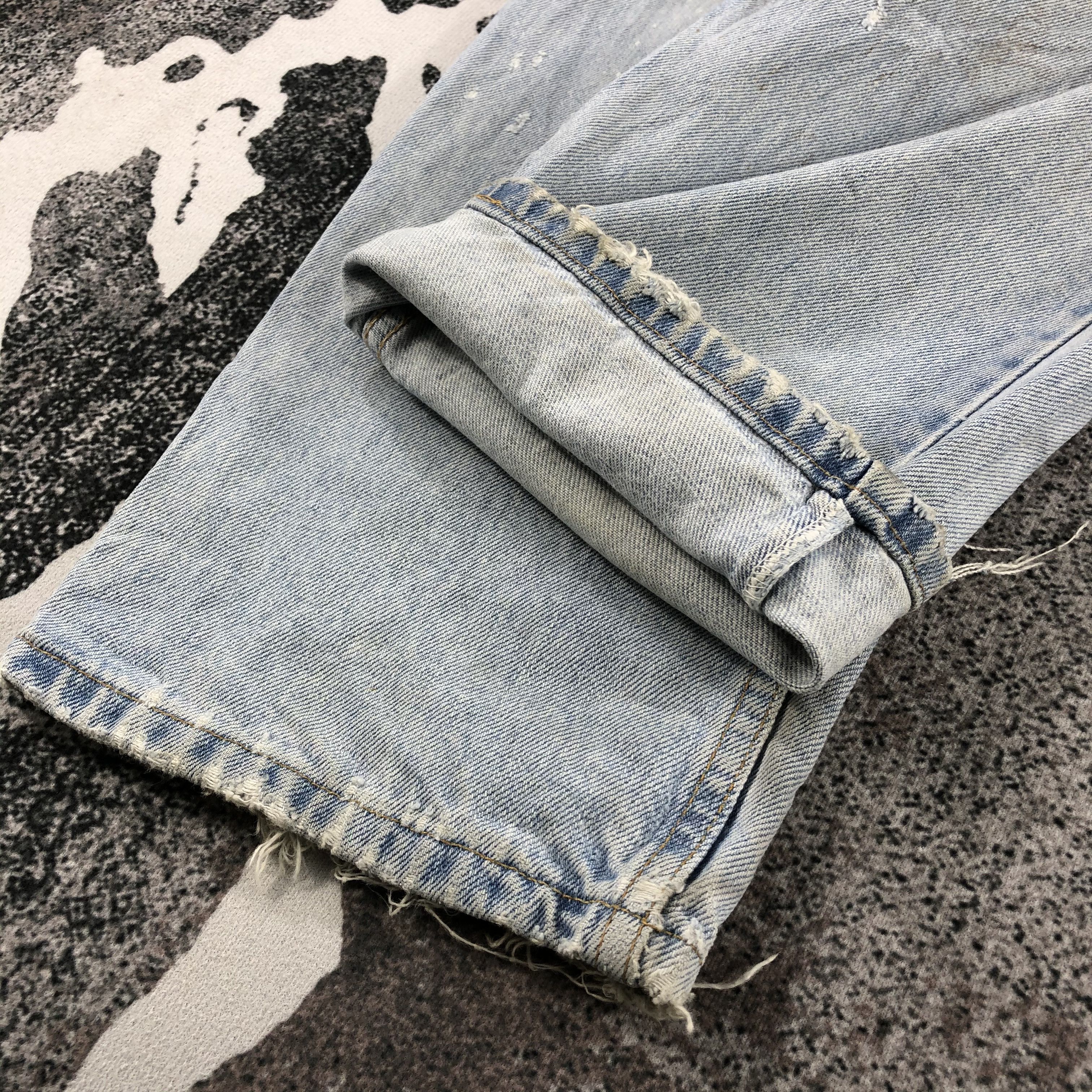Levi's Vintage Levis 550 Jeans Relaxed Fit Denim KJ948 Size US 34 / EU 50 - 7 Thumbnail