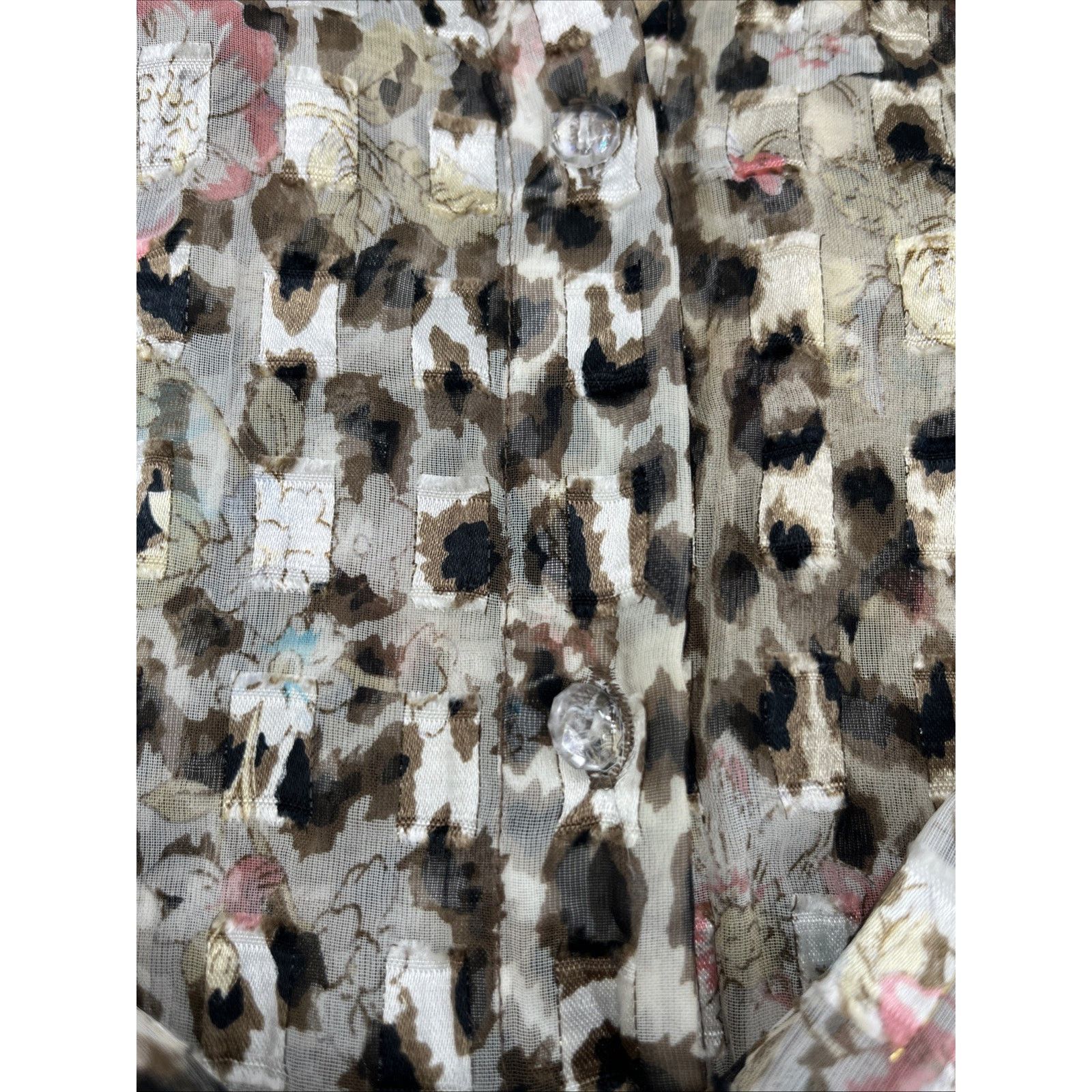 Other Ashley Stewart Plus Women's LIGHTWEIGHT Leopard ANIMAL PRINT Size XXL / US 16-18 / IT 52-54 - 7 Thumbnail