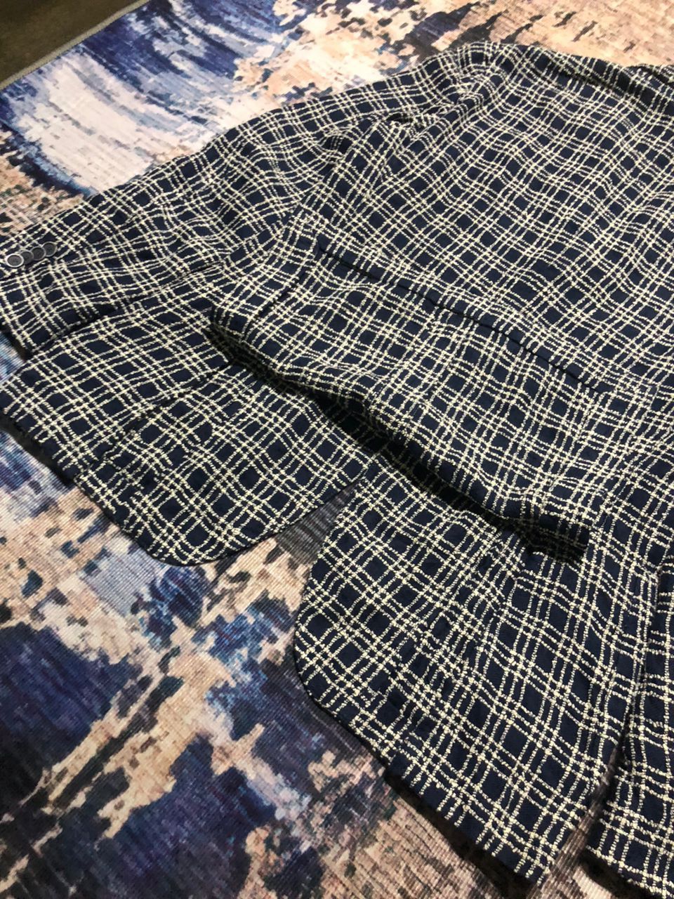 Lardini Lardini Spring/Summer Jacquard Jacket Tag Size 48 Size US M / EU 48-50 / 2 - 12 Thumbnail
