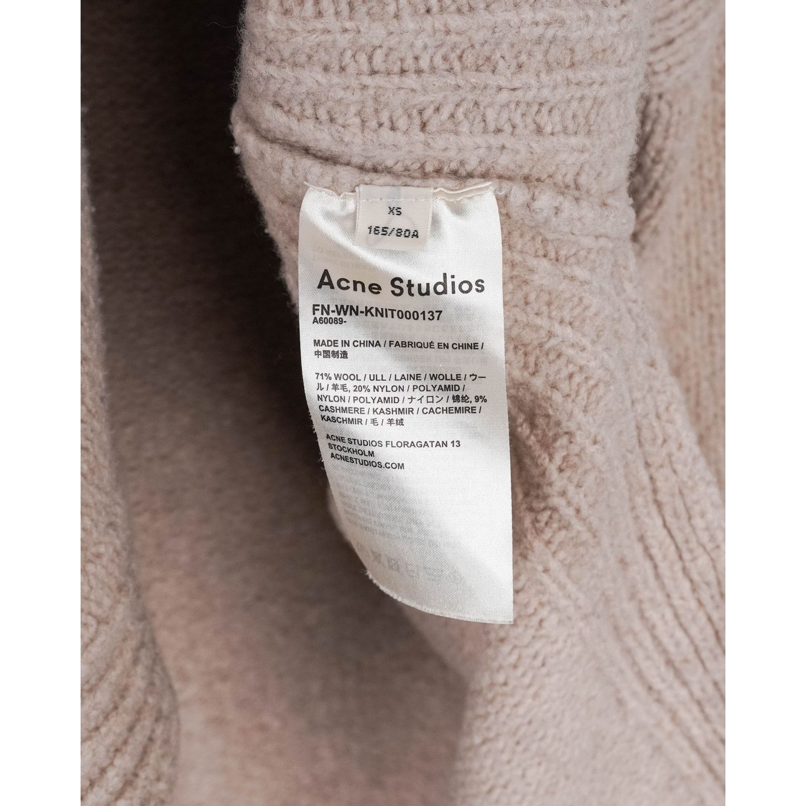 Acne Studios Acne studios wool cashmere knit women's cardigan sweater Size XS / US 0-2 / IT 36-38 - 8 Thumbnail