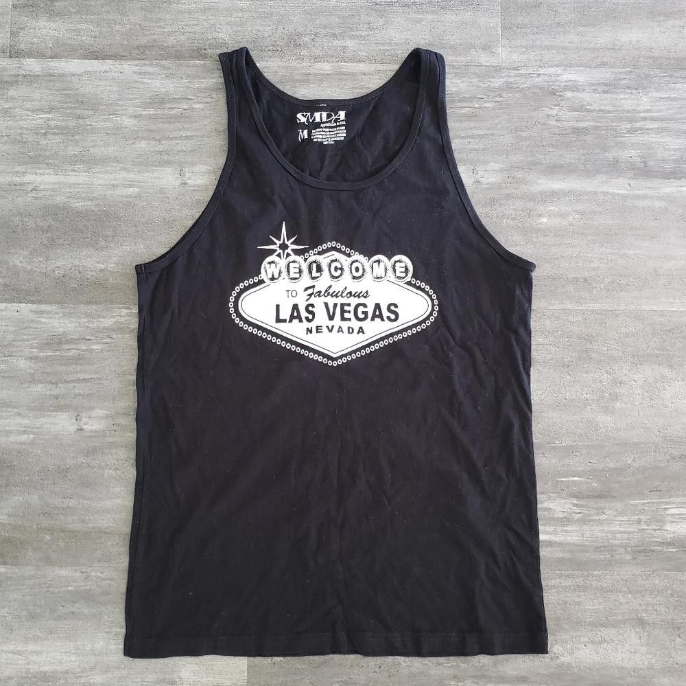 Designer Black Welcome To Las Vegas SMDA Tank Size US M / EU 48-50 / 2 - 1 Thumbnail