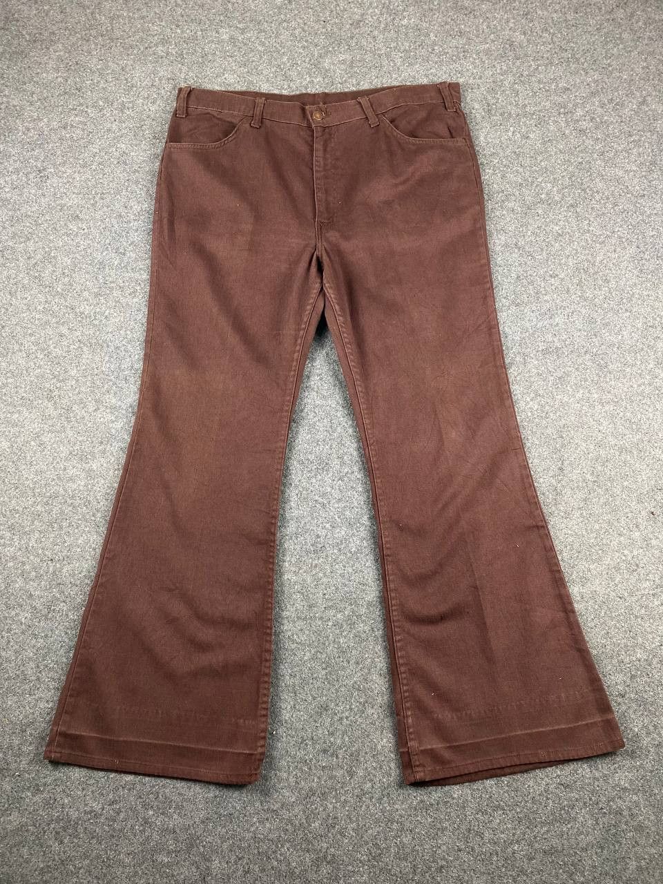 Levi's vintage 70s levis bootcut flare denim nice design Size US 38 / EU 54 - 6 Thumbnail