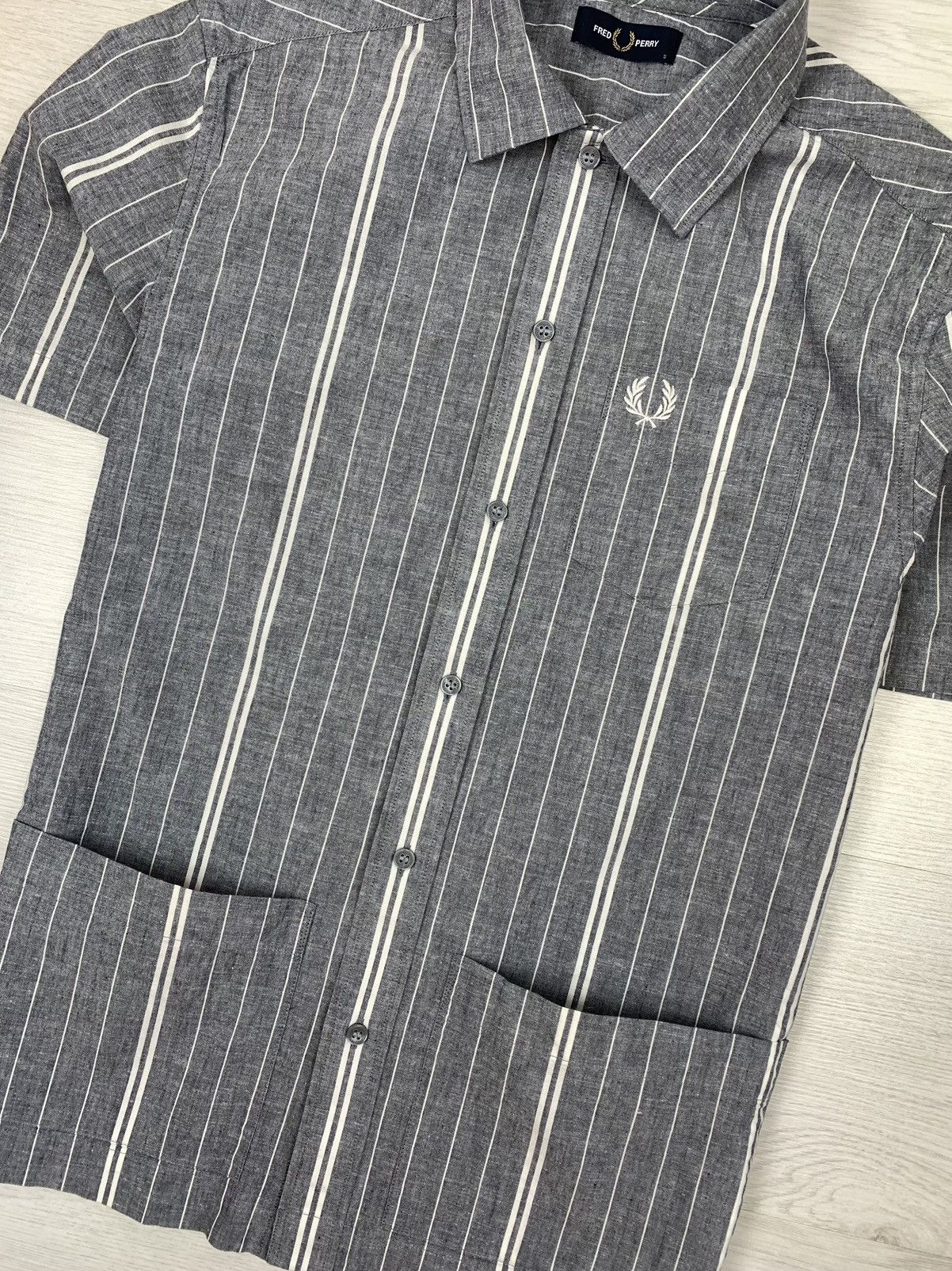 Fred Perry Fred Perry Short Sleeve Pockets Button Shirt Mens Size S Size US S / EU 44-46 / 1 - 7 Thumbnail