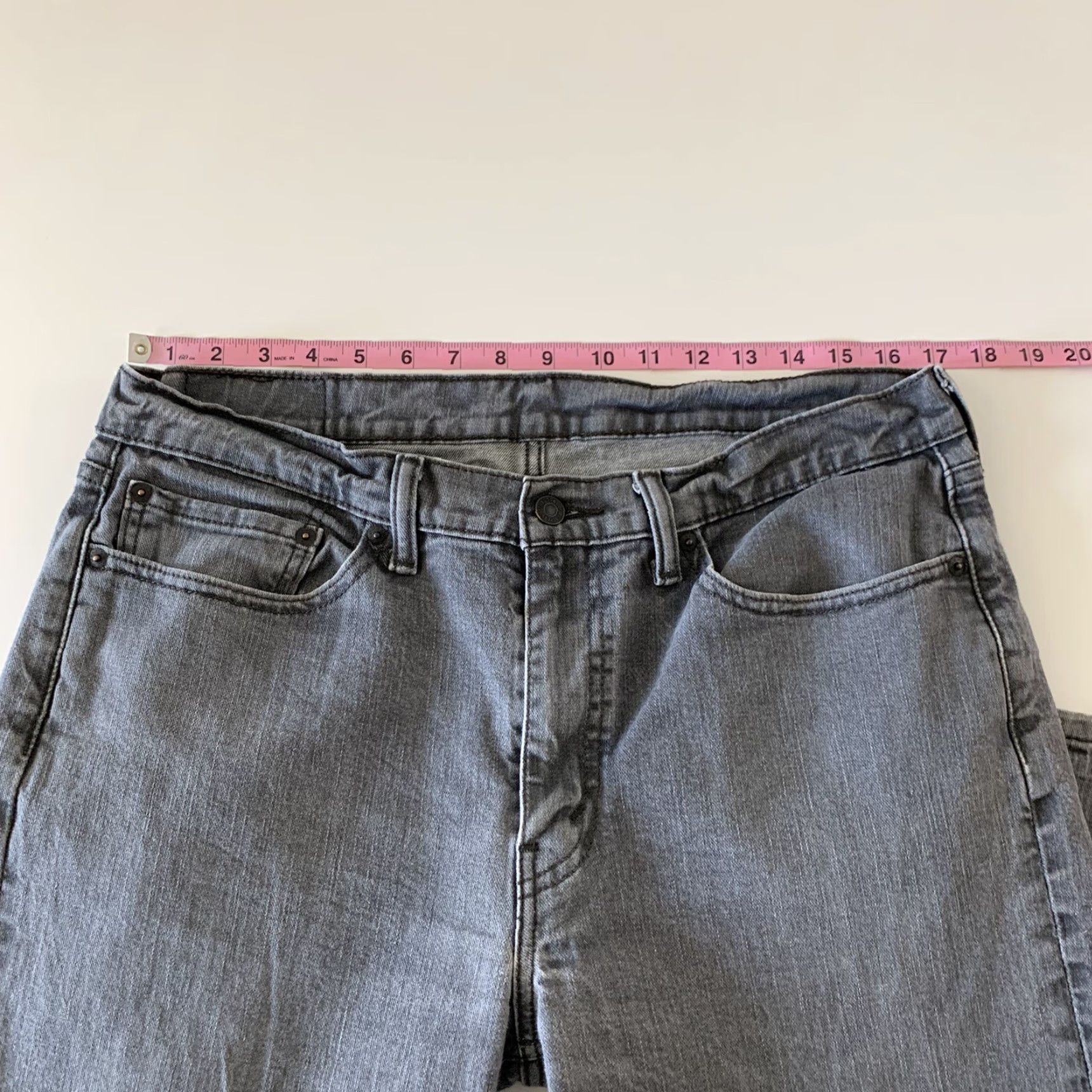 Levi's Levi's 514 Straight Fit Jeans Gray Wash 36x34 Men Ordinary Size 36 Gray Jeans Levi's 514 Straight Mens Size US 36 / EU 52 - 5 Thumbnail