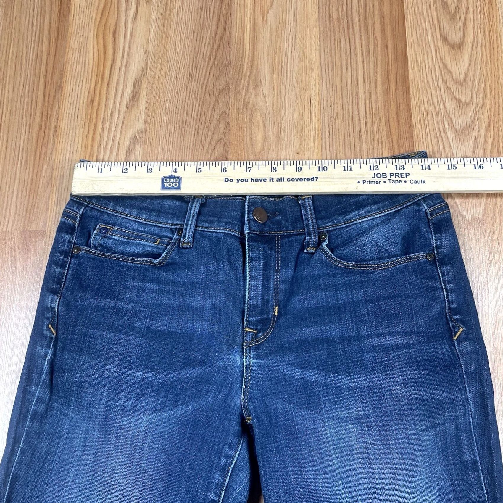 Gap Gap 1969 Jeans Womens 27R Legging Jean Stretch Blue Medium Wash Denim Pants Size 27" / US 4 / IT 40 - 3 Thumbnail