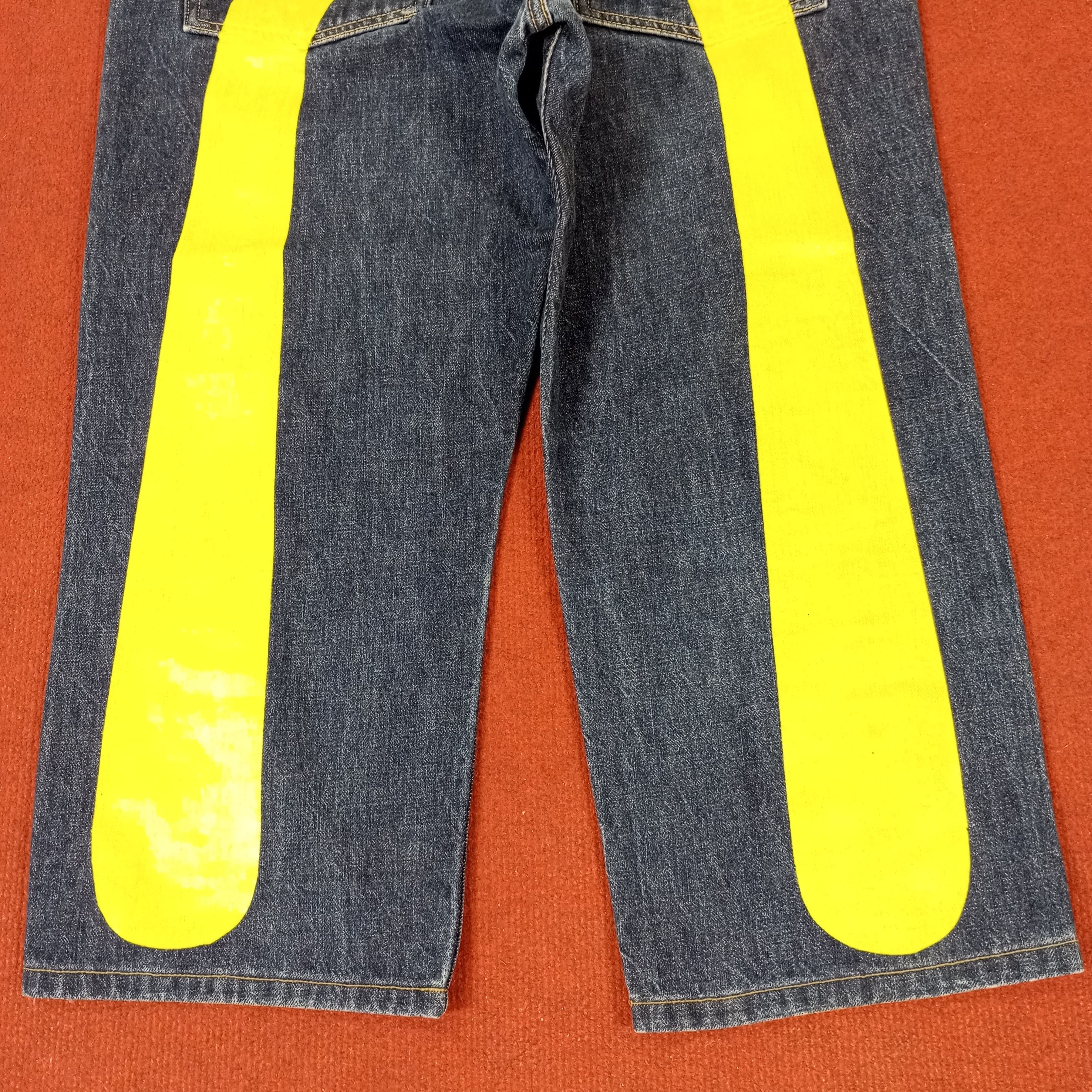 Evisu × Vintage Evisu Japanese Brand Streetwear Custom Daicock Style Jeans Size US 34 / EU 50 - 3 Thumbnail