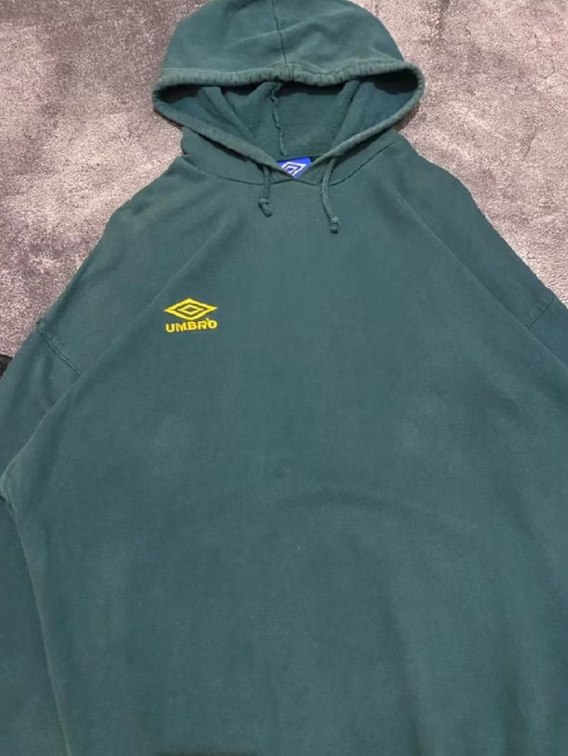 Umbro Umbro Pullover Hoodie Green Size US M / EU 48-50 / 2 - 2 Thumbnail
