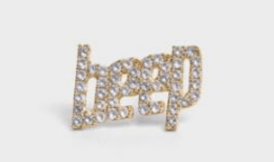 Celine o1bcso1str0725 Size : OS / 46P916 Pins in Gold/Smoke Size ONE SIZE - 1 Thumbnail