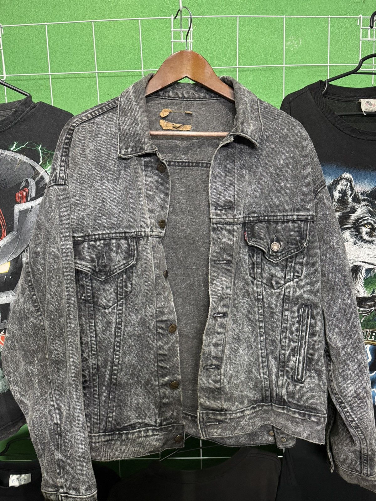 Levi's × Vintage Rare denim jacket Levi’s vintage Size US XL / EU 56 / 4 - 1 Thumbnail