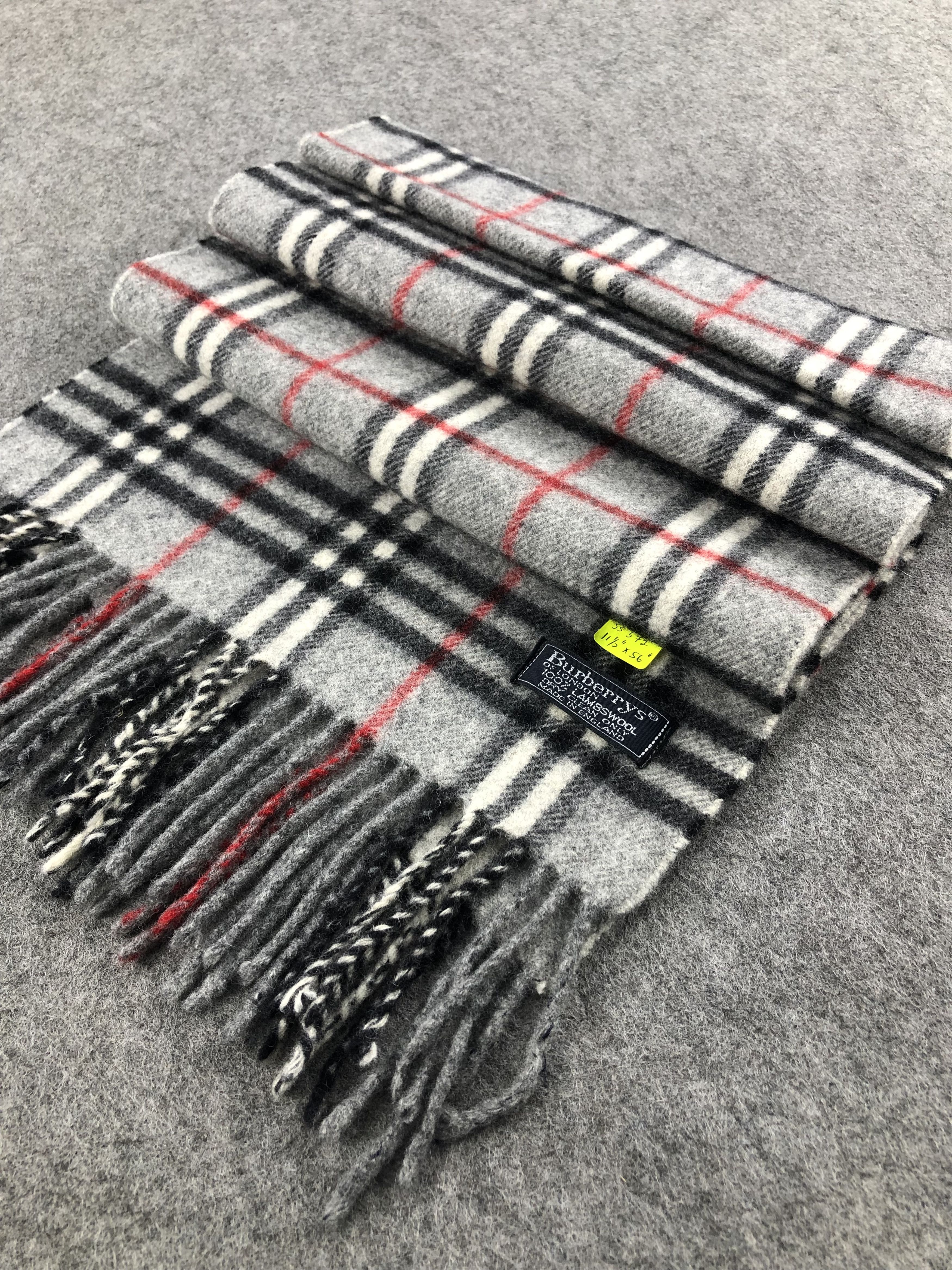 Burberry Burberry Lambswool Scarf / Muffler / Neckwear Size ONE SIZE - 2 Thumbnail