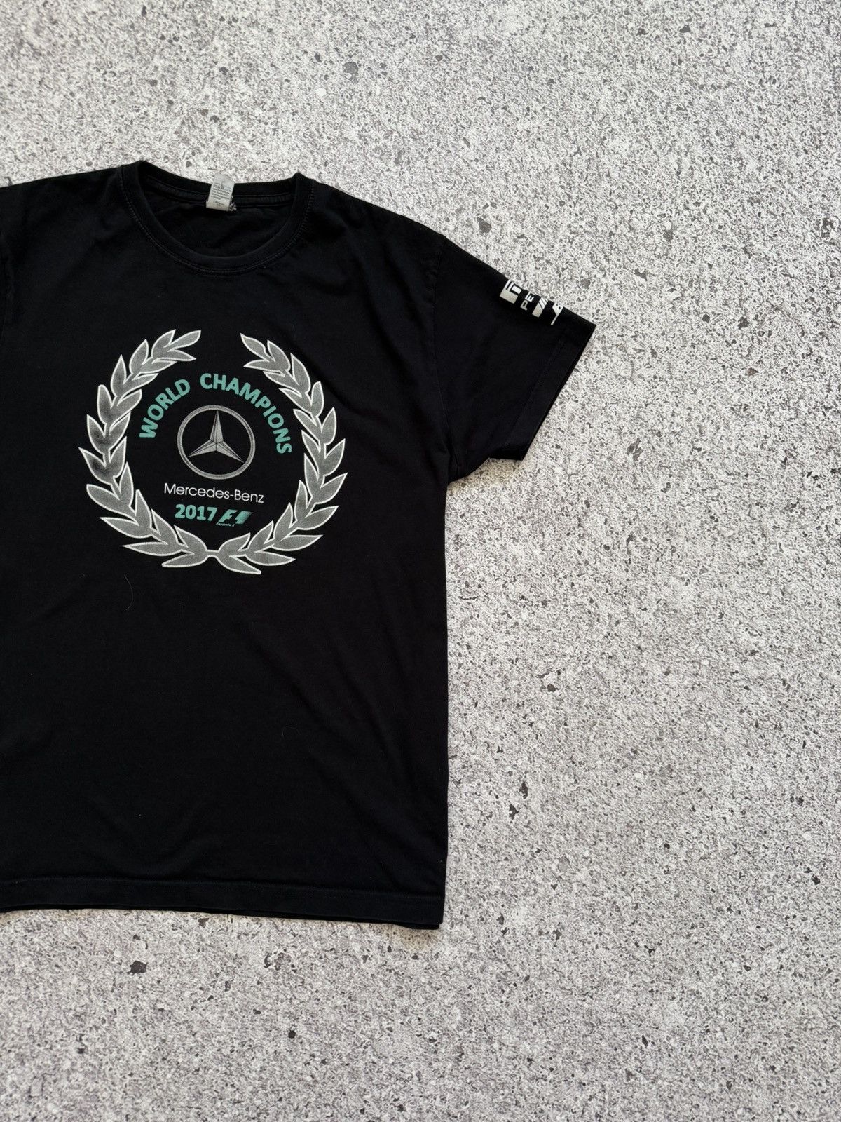 Formula 1 × Mercedes-Benz World Champions Mercedes Benz 2017 Formula 1 Hamilton Tee Size US M / EU 48-50 / 2 - 5 Thumbnail
