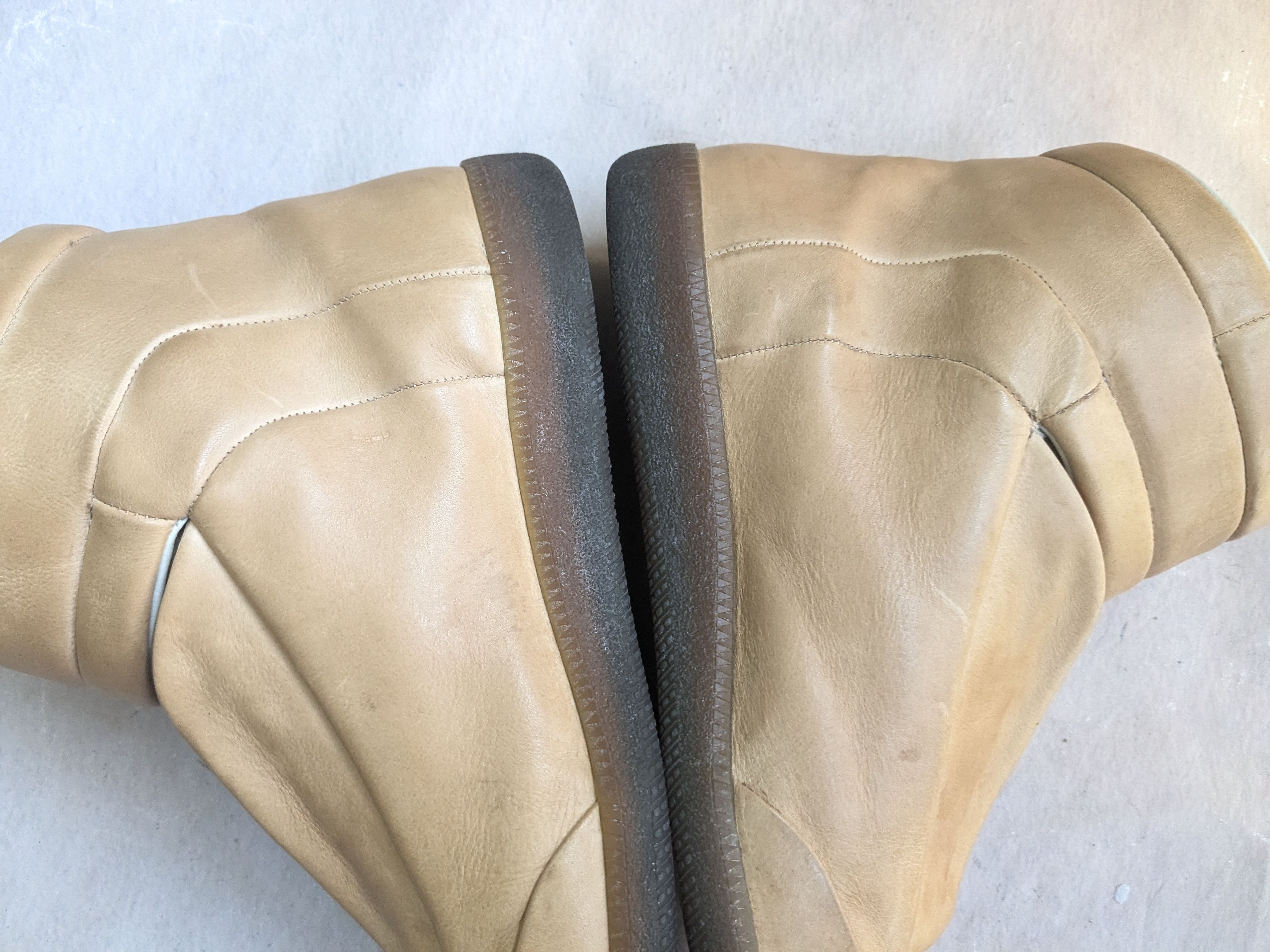 Maison Margiela Maison Margiela Future Tan Brown Leather 14 47 Italy High Size US 14 / EU 47 - 16 Thumbnail