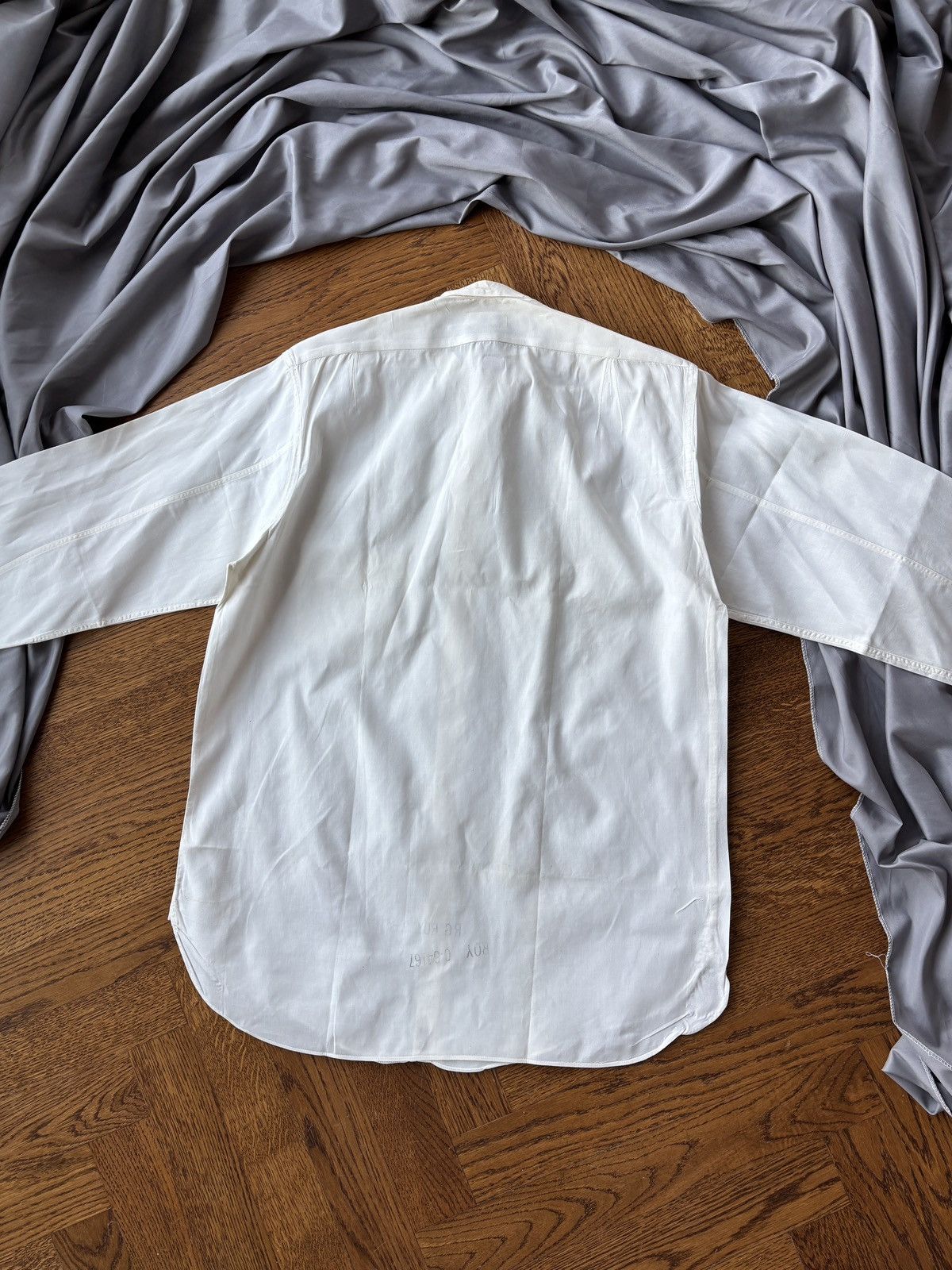 Van Heusen × Vintage 1940s Detachable Collar Shirt Vintage Van Heusen WW2 1930s Size US M / EU 48-50 / 2 - 14 Thumbnail