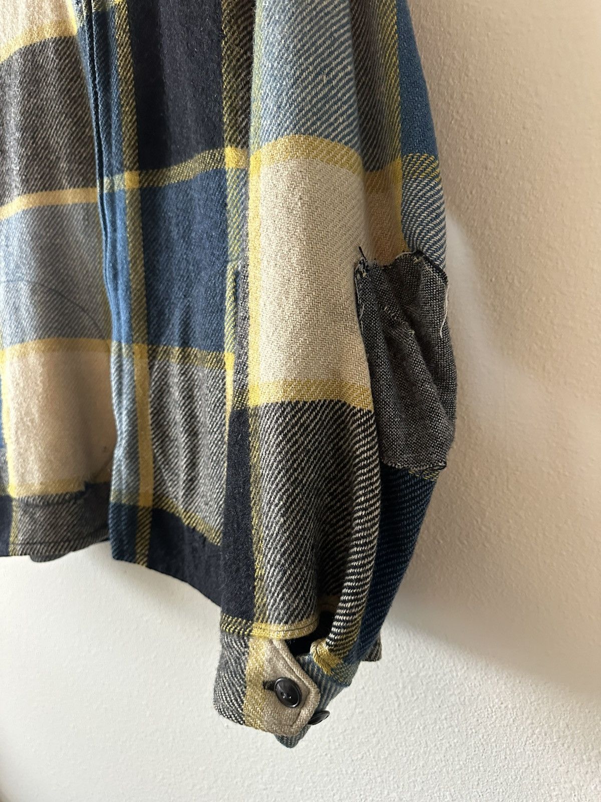 Vintage True Vintage 1940’s Buffalo Plaid Flannel Jacket Size US L / EU 52-54 / 3 - 2 Thumbnail