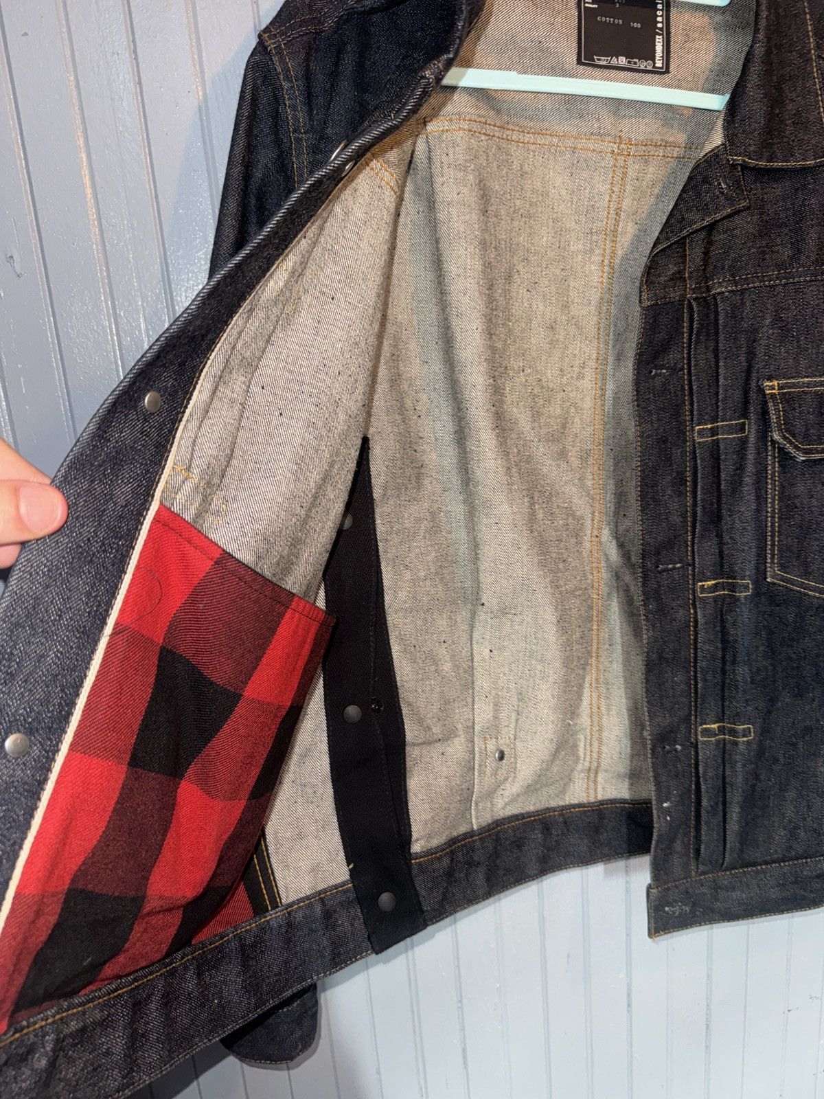 Sacai Sacai 22AW x BEYONDEXX 1st Type Denim Tracker Jacket Size US L / EU 52-54 / 3 - 7 Thumbnail