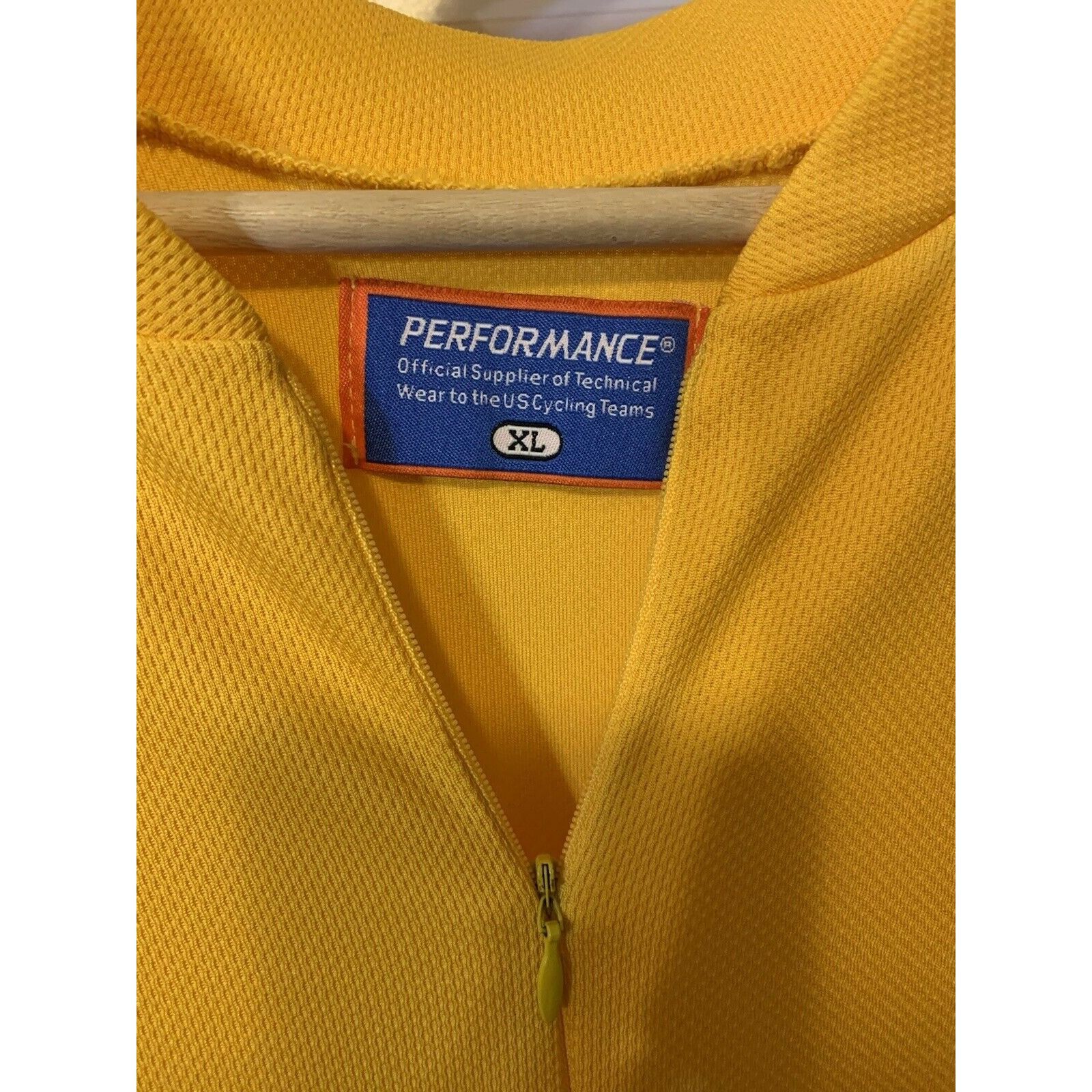 Other Performance Bike Cycling Jersey Men’s Sz XL Yellow Size US XL / EU 56 / 4 - 2 Thumbnail