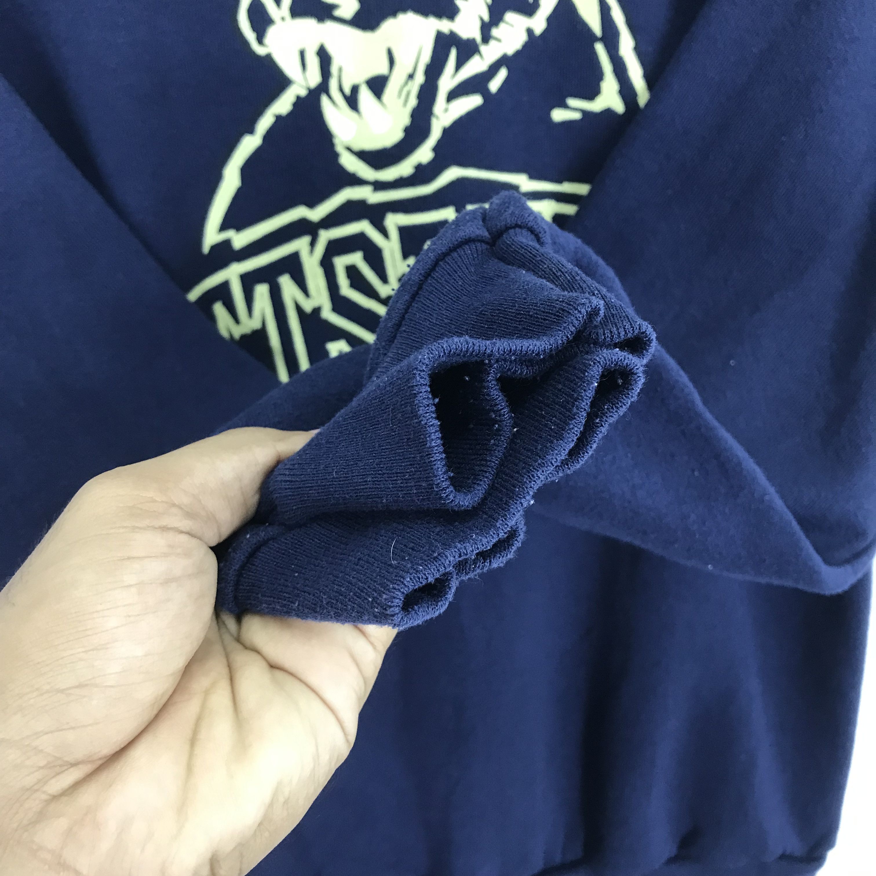 Vintage Vintage 90's Pittsburgh Navy Blue Sweatshirt - 473 Size US M / EU 48-50 / 2 - 7 Thumbnail