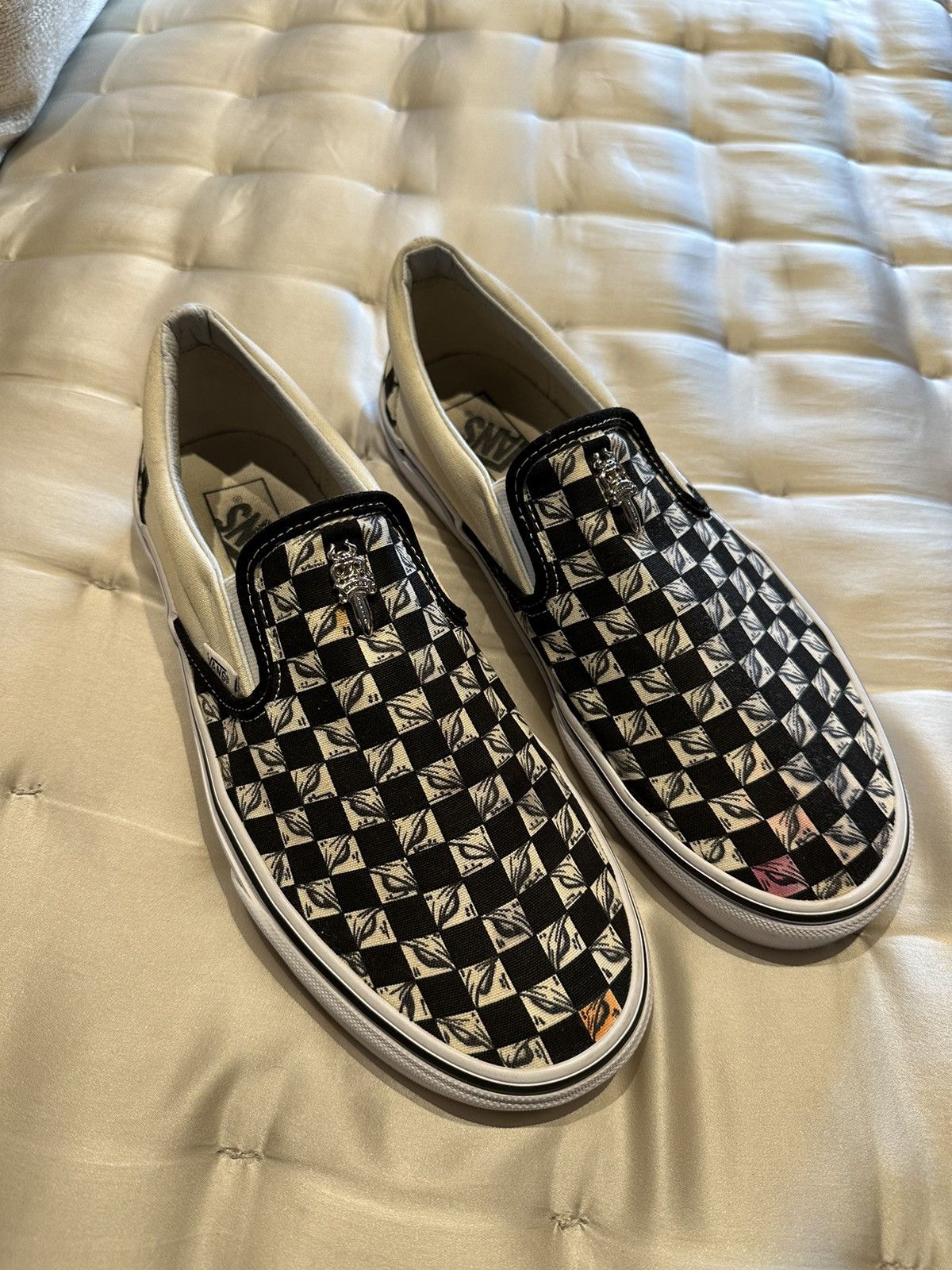 Vans Chrome Hearts Vans by Matty Boy | Grailed