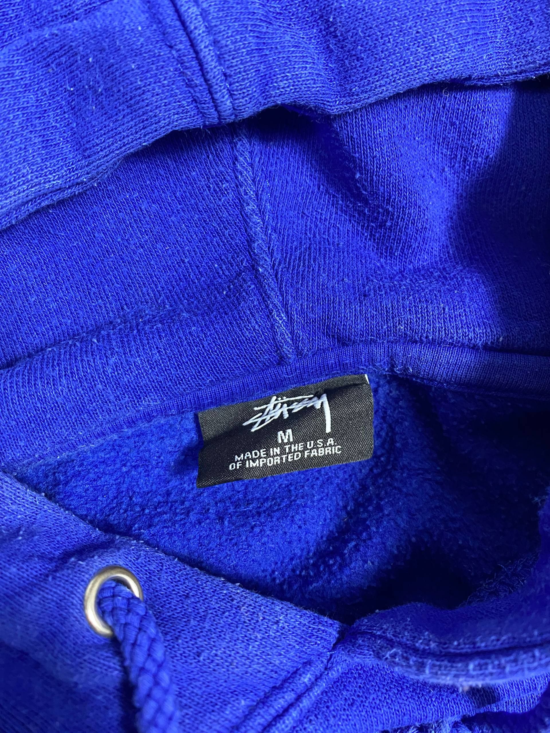 Stussy Vintage Y2K Stussy Hoodie Made in USA Embroidered Logo Size US M / EU 48-50 / 2 - 8 Thumbnail
