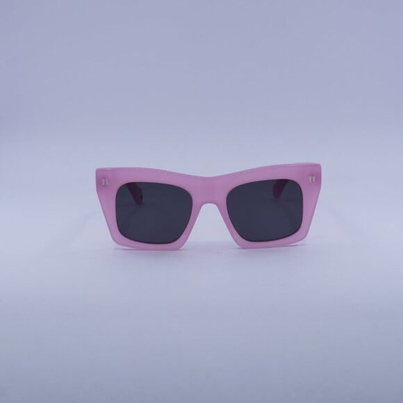 Off-White Off-White OERI13Y SELMA 3007 Sunglasses Pink Square Frame Size ONE SIZE - 3 Thumbnail