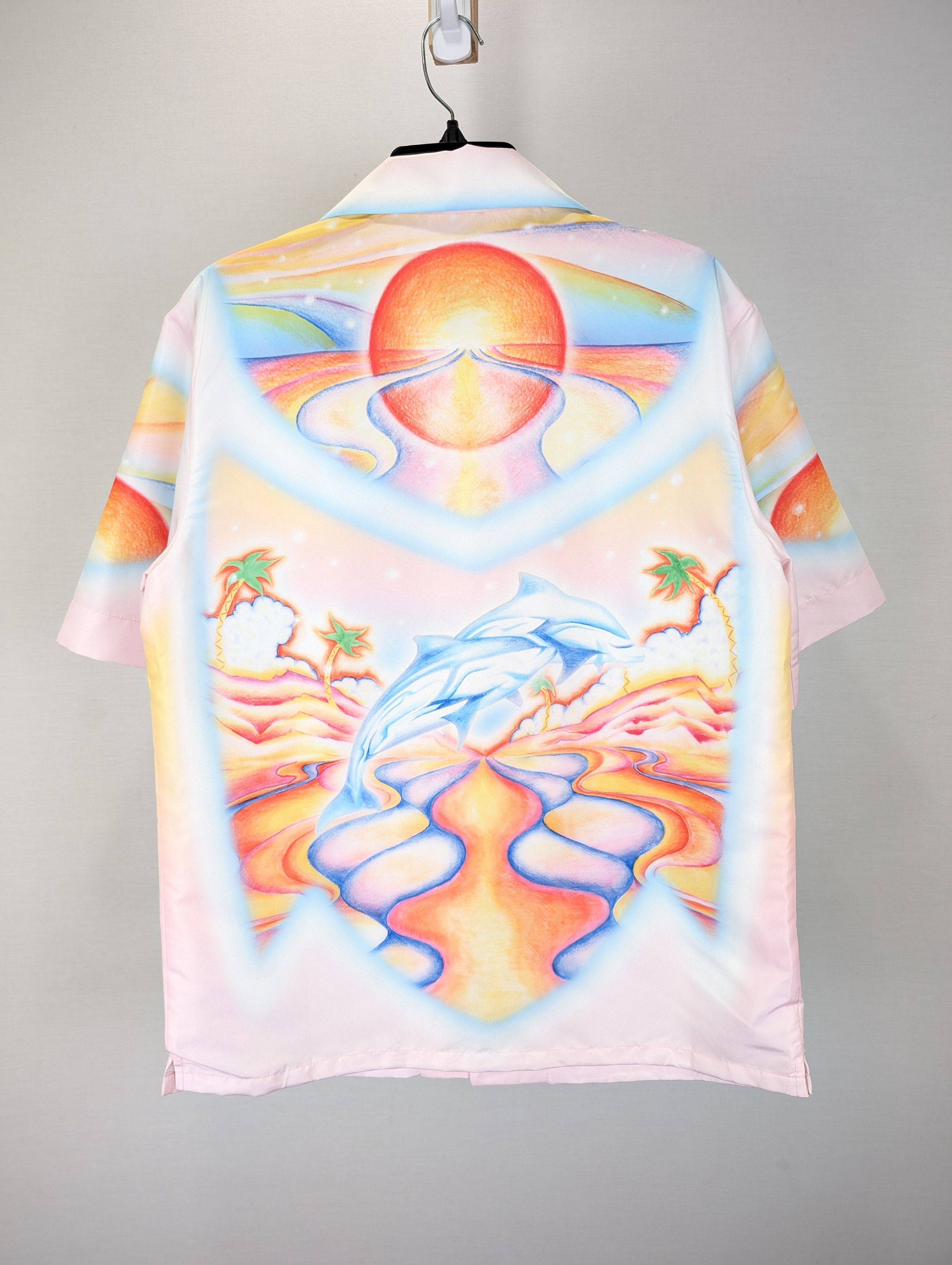Casablanca o1rshd1 DUP / Printed Swim Open Collar Shirt in Multicolor Size US L / EU 52-54 / 3 - 10 Thumbnail