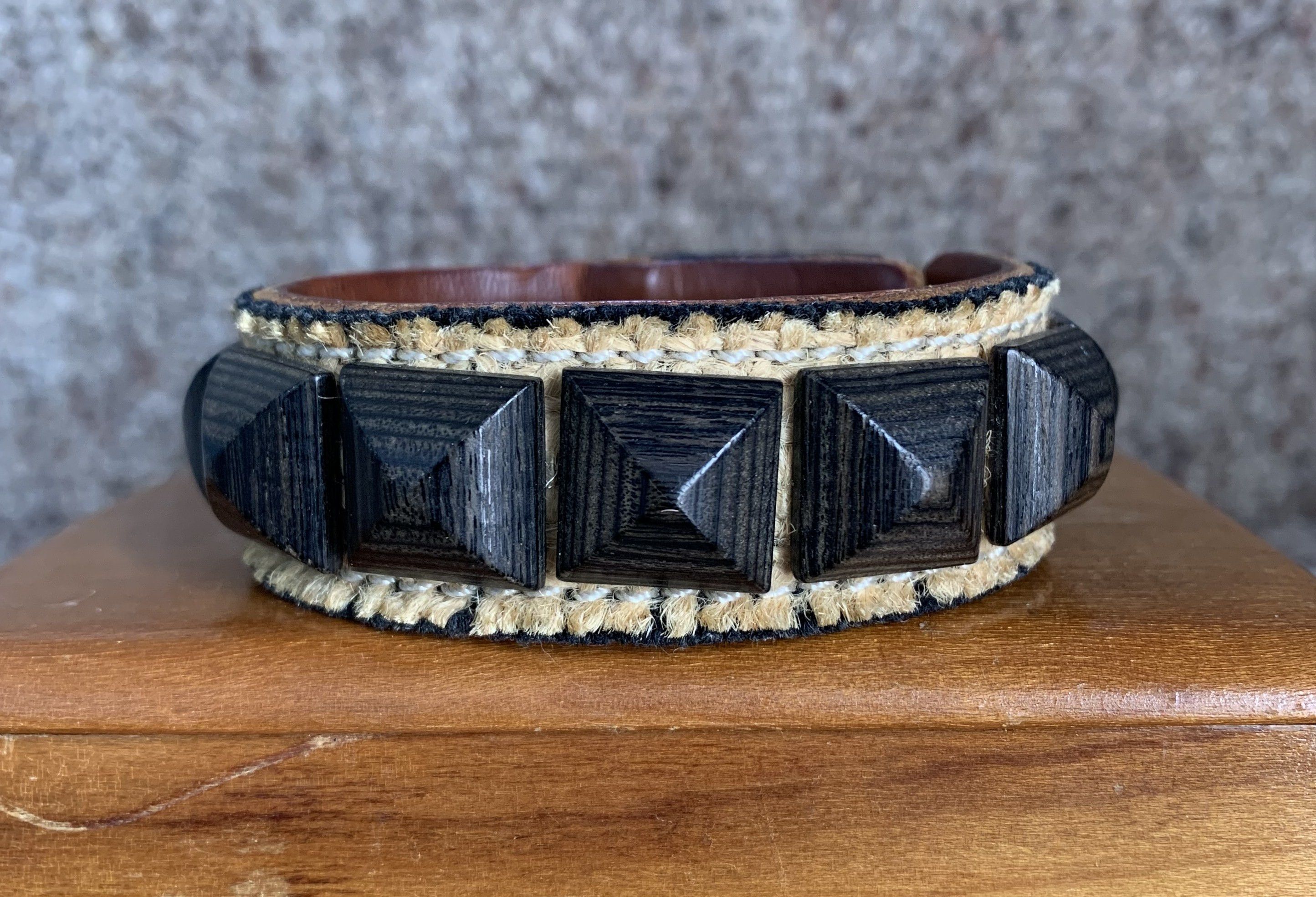 Undercover S/S 2003 Undercover "Scab" Studded Leather Bracelet Size ONE SIZE - 2 Thumbnail