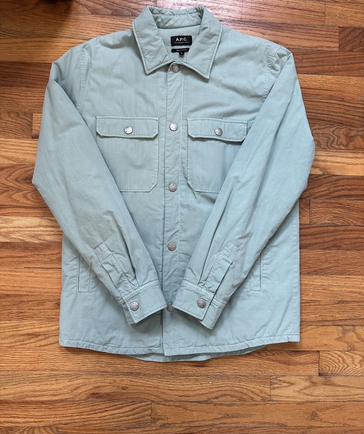 A.P.C. APC Alex Shirt Jacket Size US S / EU 44-46 / 1 - 6 Thumbnail