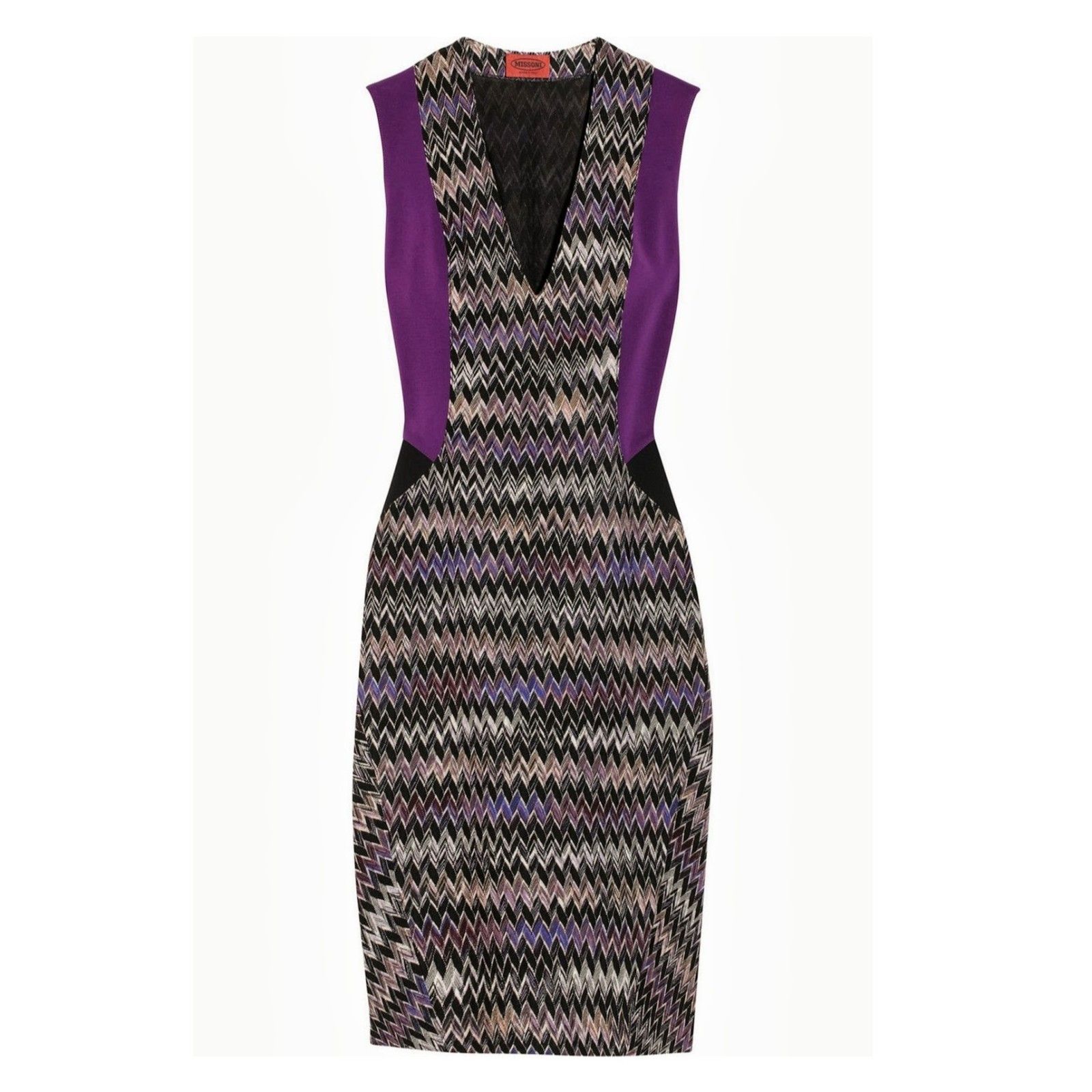 Missoni Ponte-Paneled Crochet Knit Dress in size 42 / US 6 MSRP 1595 Size M / US 6-8 / IT 42-44 - 1 Thumbnail