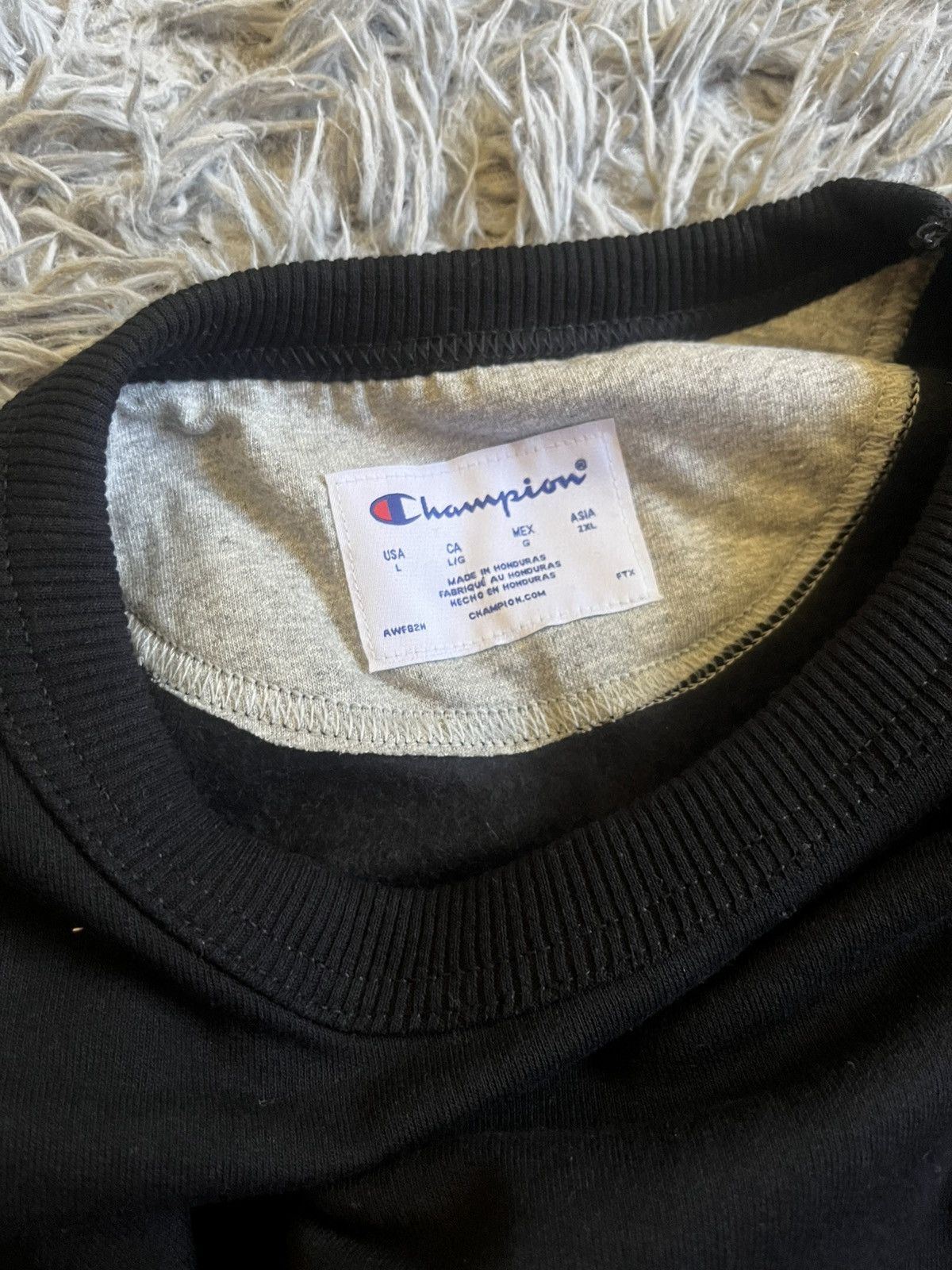Champion champion black sweater Size US L / EU 52-54 / 3 - 3 Thumbnail