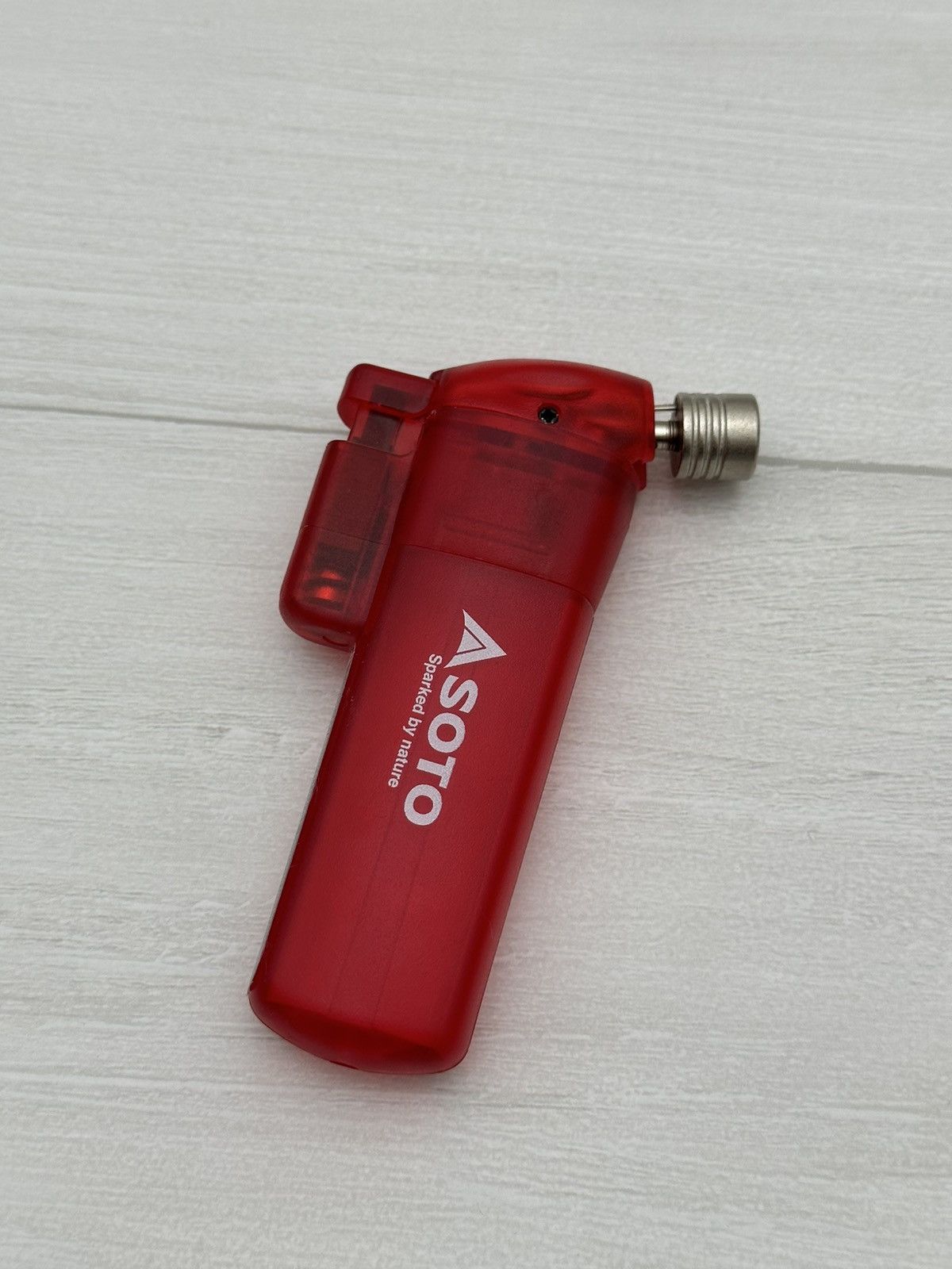 Supreme Supreme x Soto Logo Pocket Torch Box Logo Red FW23 Size ONE SIZE - 2 Thumbnail